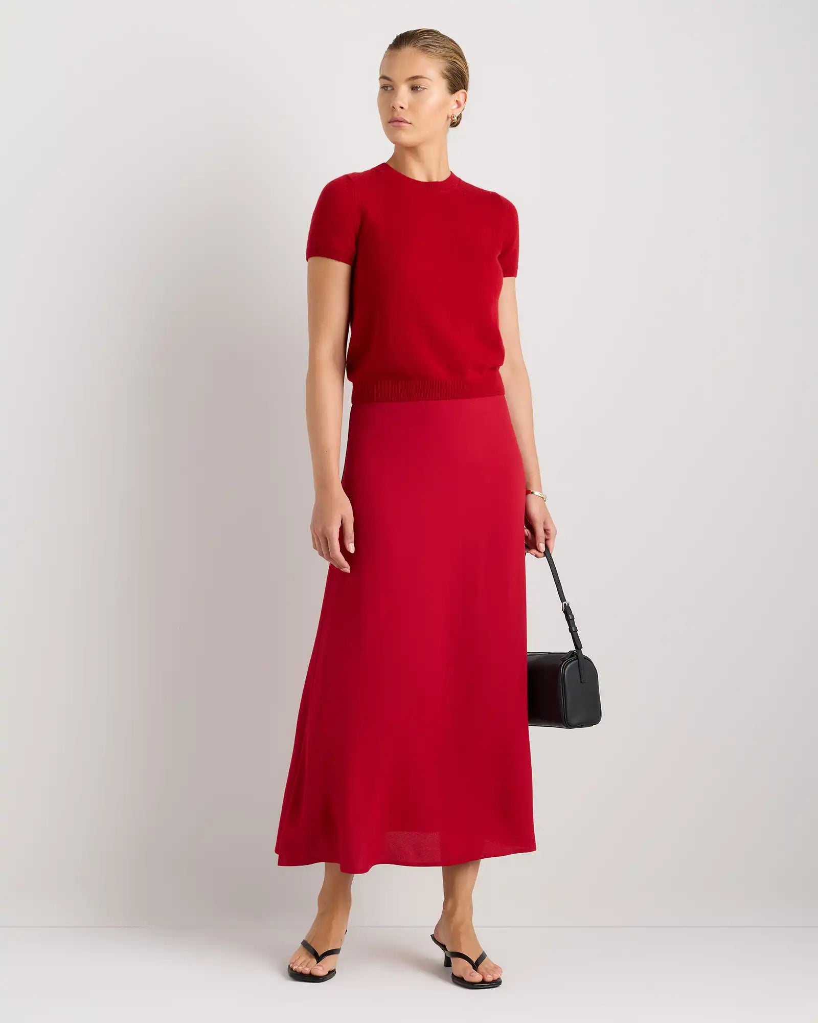 Lightweight Crepe Slip Skirt