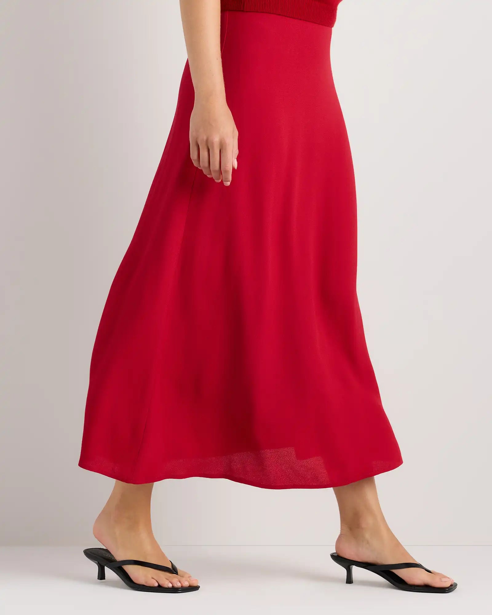 Lightweight Crepe Slip Skirt