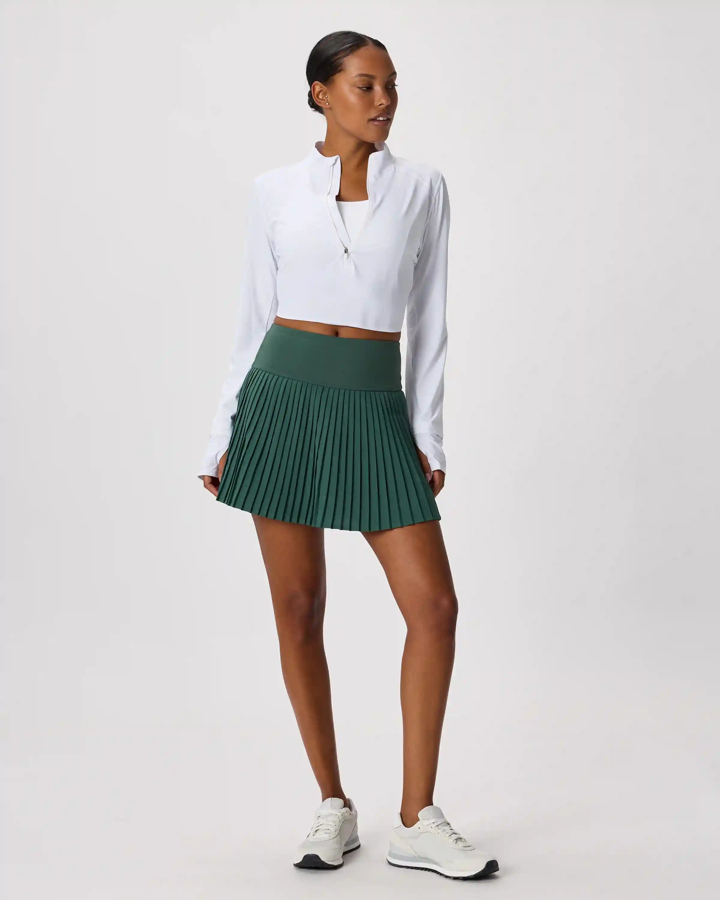 Court Sport Pleated Tennis Skirt
