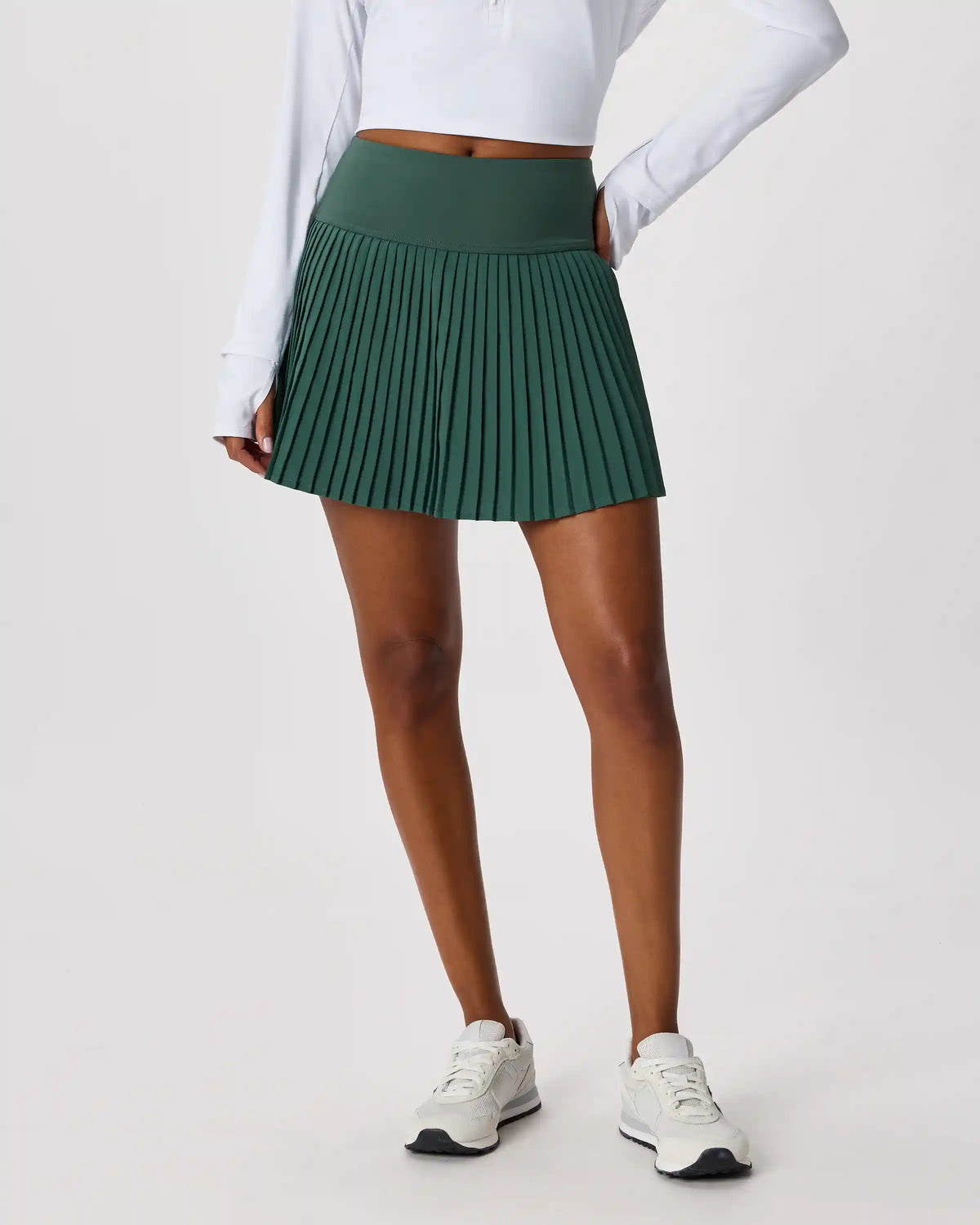 Court Sport Pleated Tennis Skirt