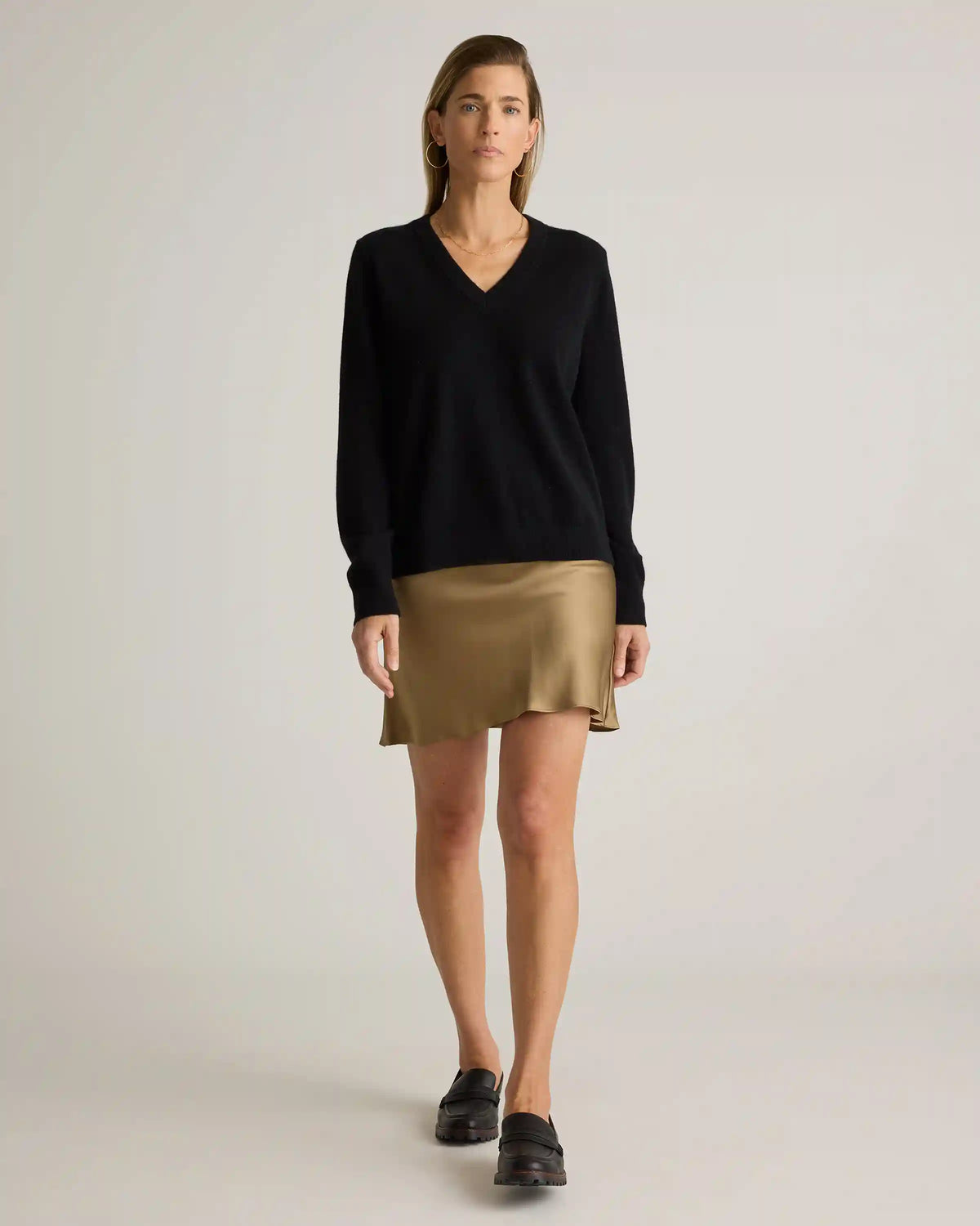 100% Washable Silk Mini Skirt