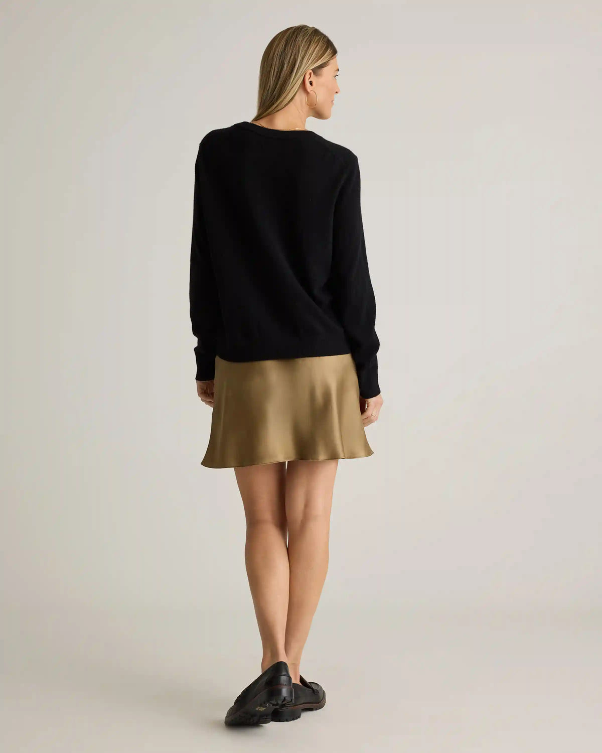 100% Washable Silk Mini Skirt