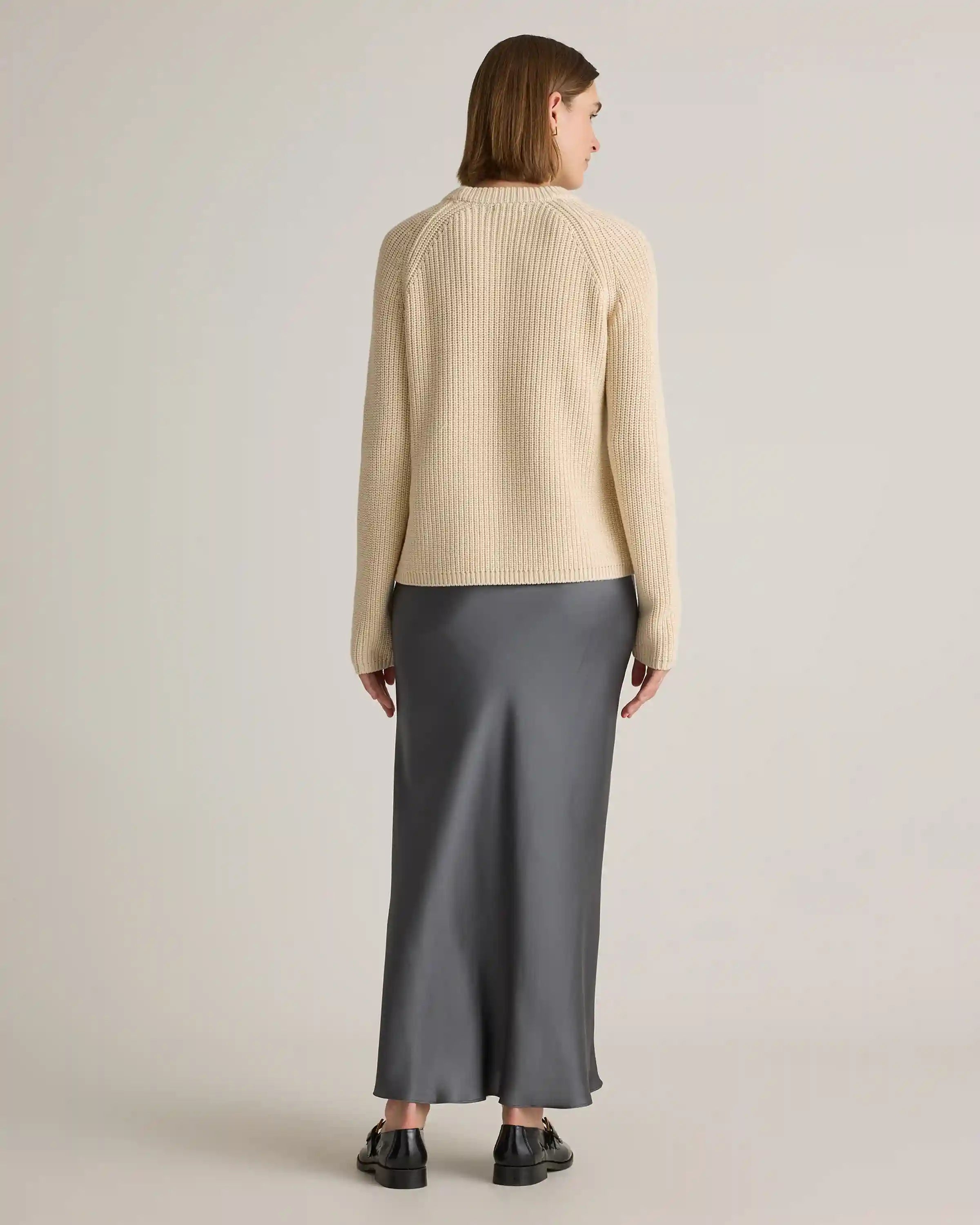 100% Washable Silk Maxi Skirt