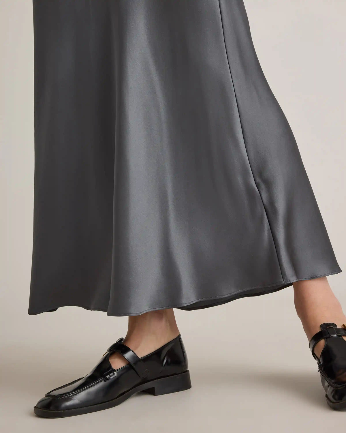 100% Washable Silk Maxi Skirt
