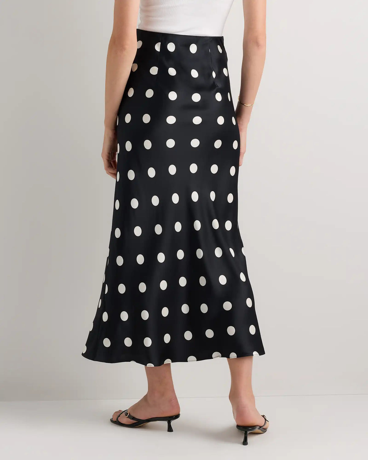 100% Washable Silk Maxi Skirt