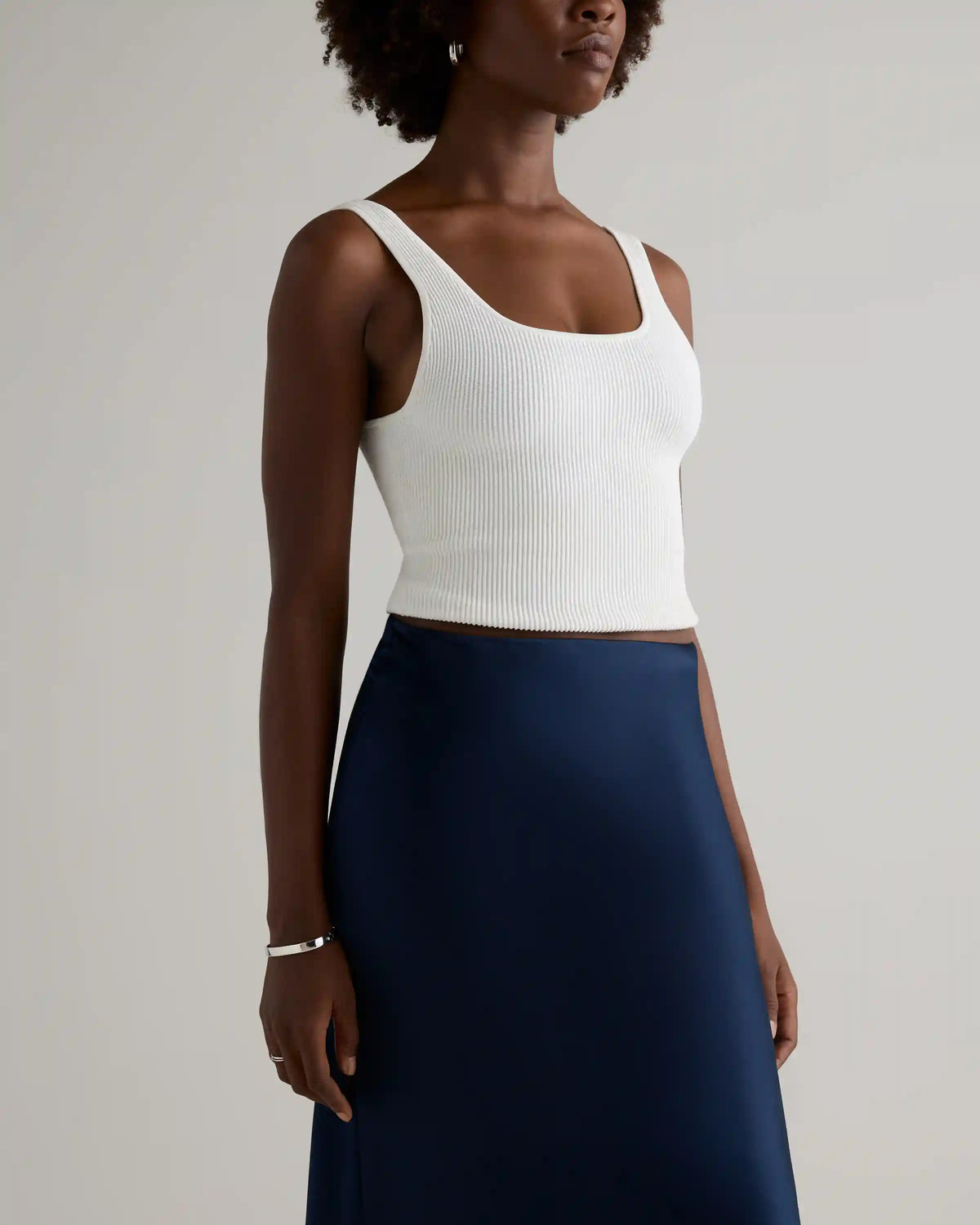 100% Washable Silk Maxi Skirt