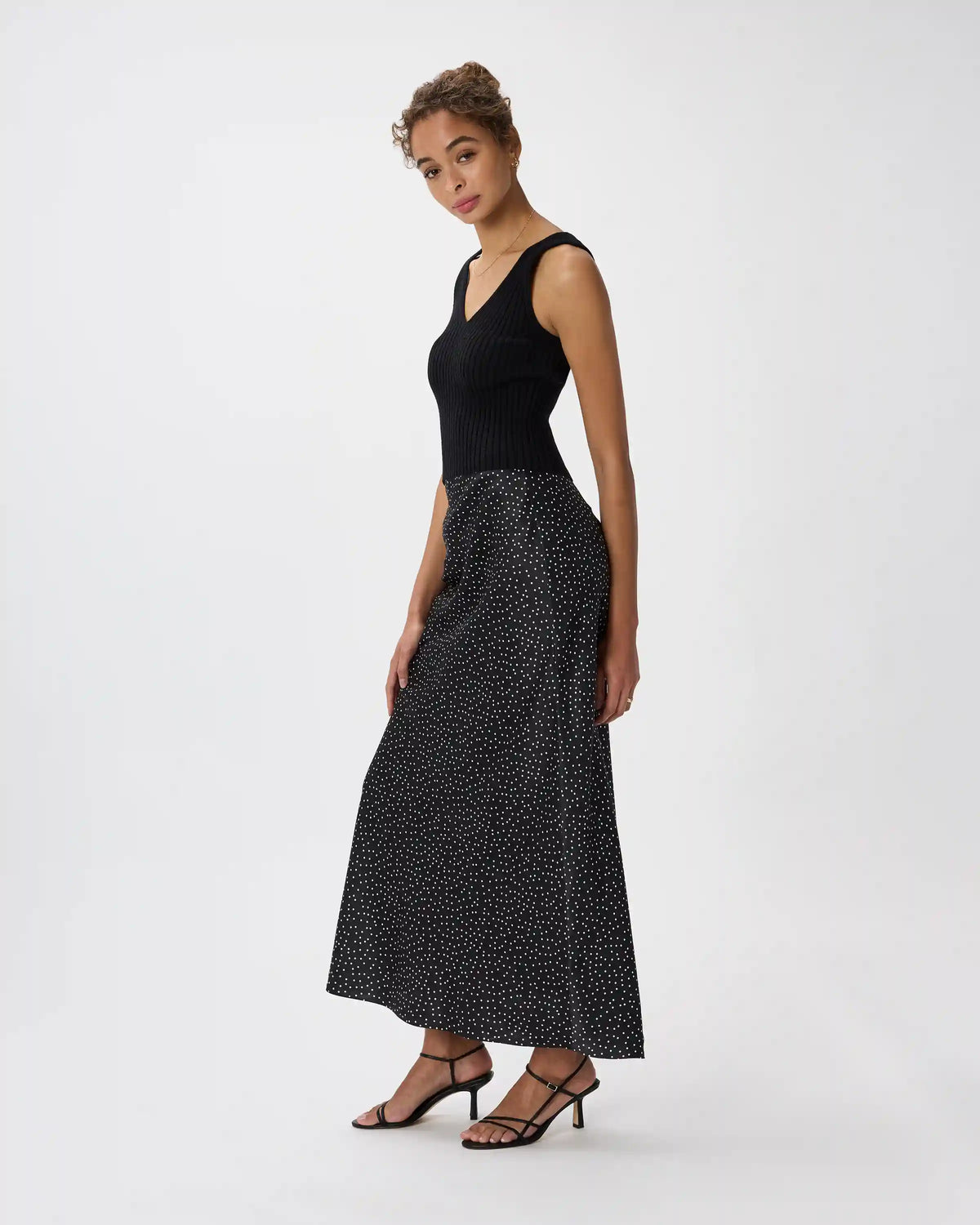 100% Washable Silk Maxi Skirt