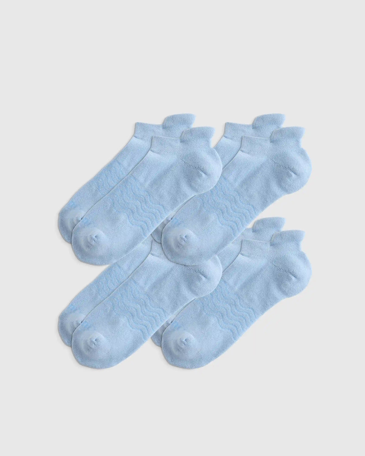 Everyday Cotton Solid Ankle Socks (4-pack)