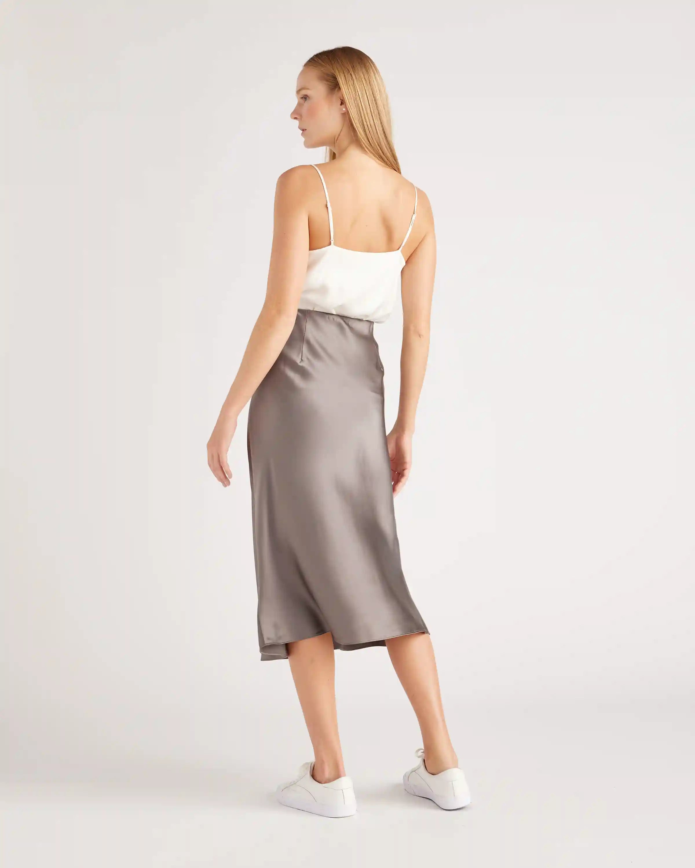 100% Washable Silk Skirt