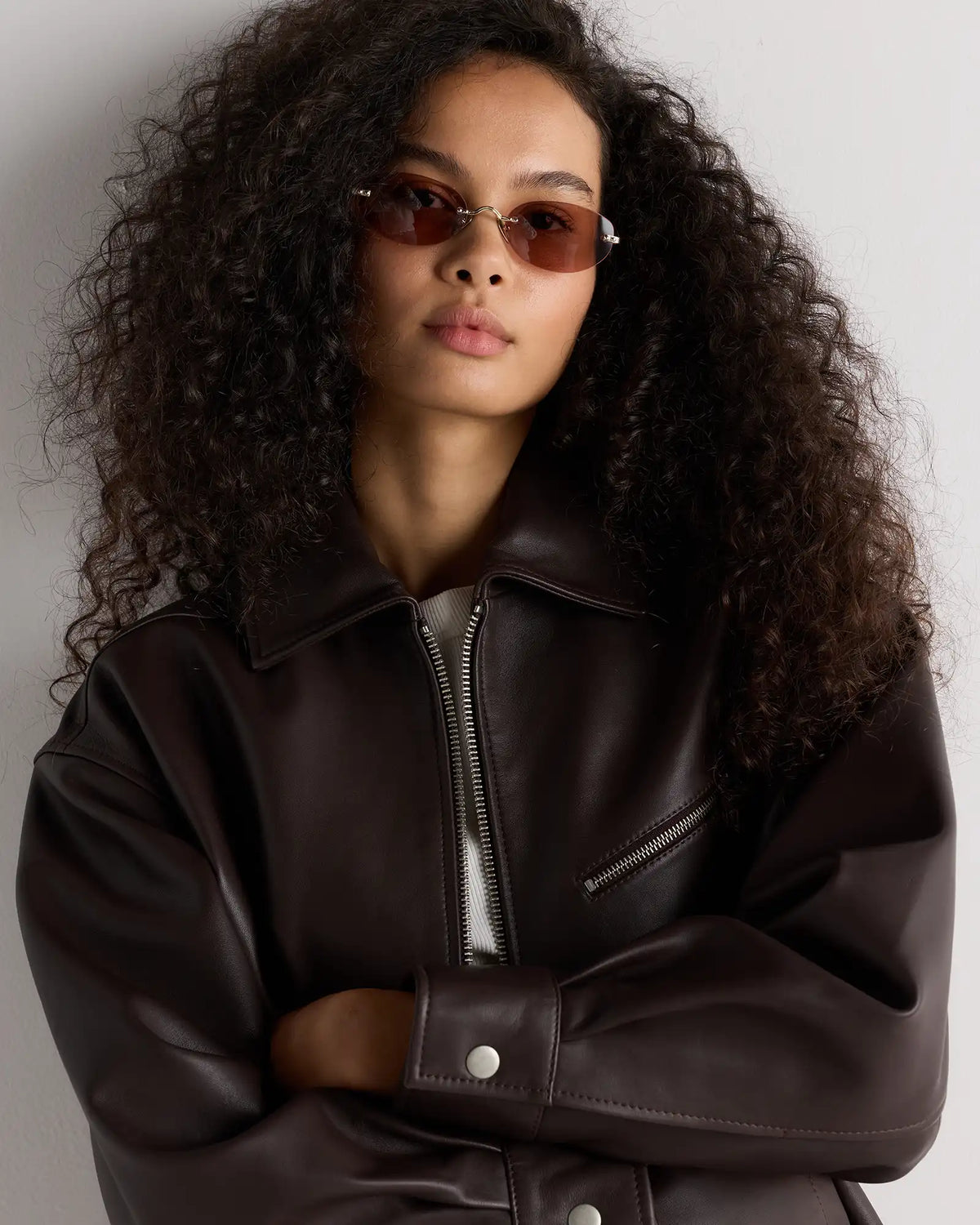 Seoul Polarized Stainless Steel Sunglasses