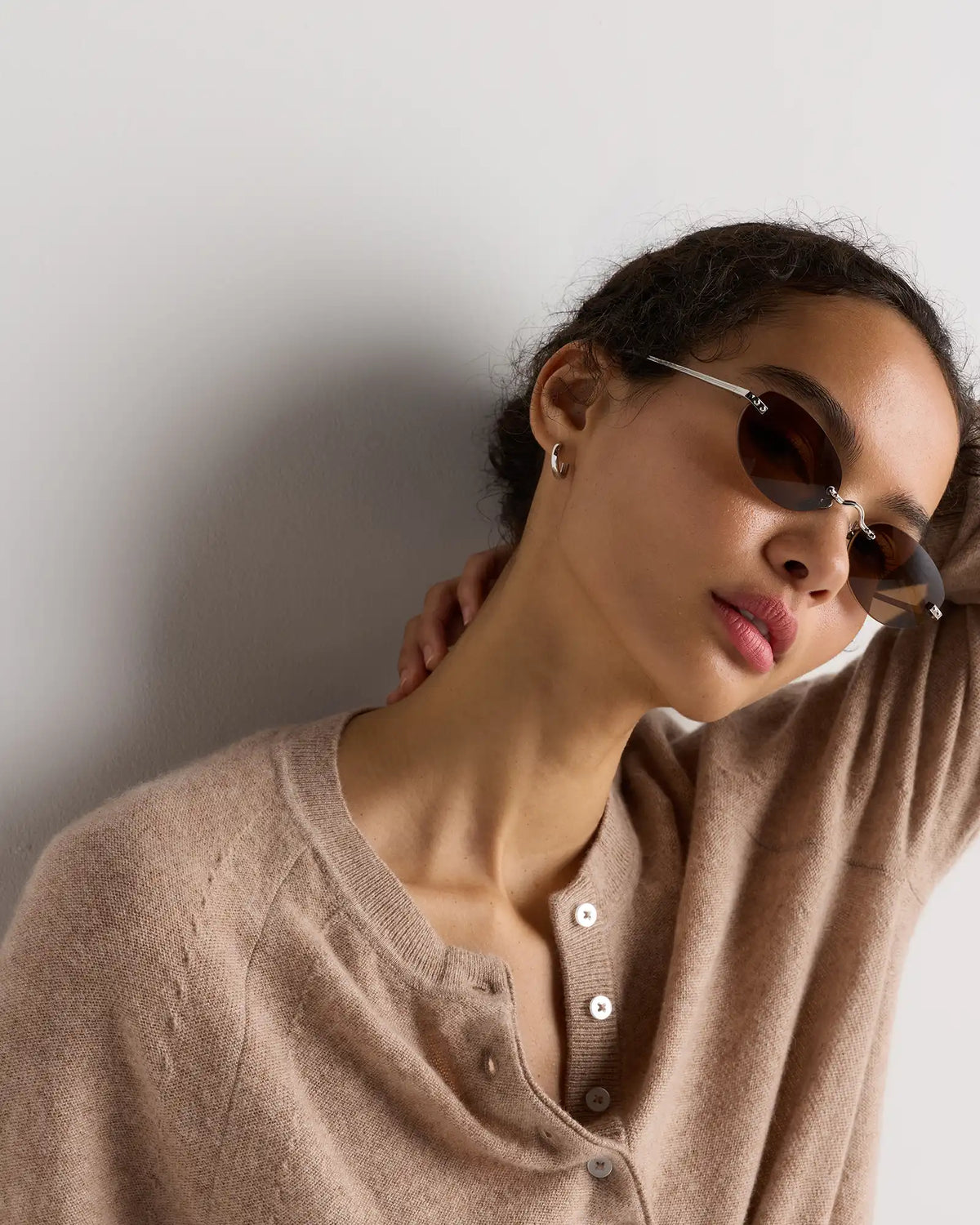 Seoul Polarized Stainless Steel Sunglasses