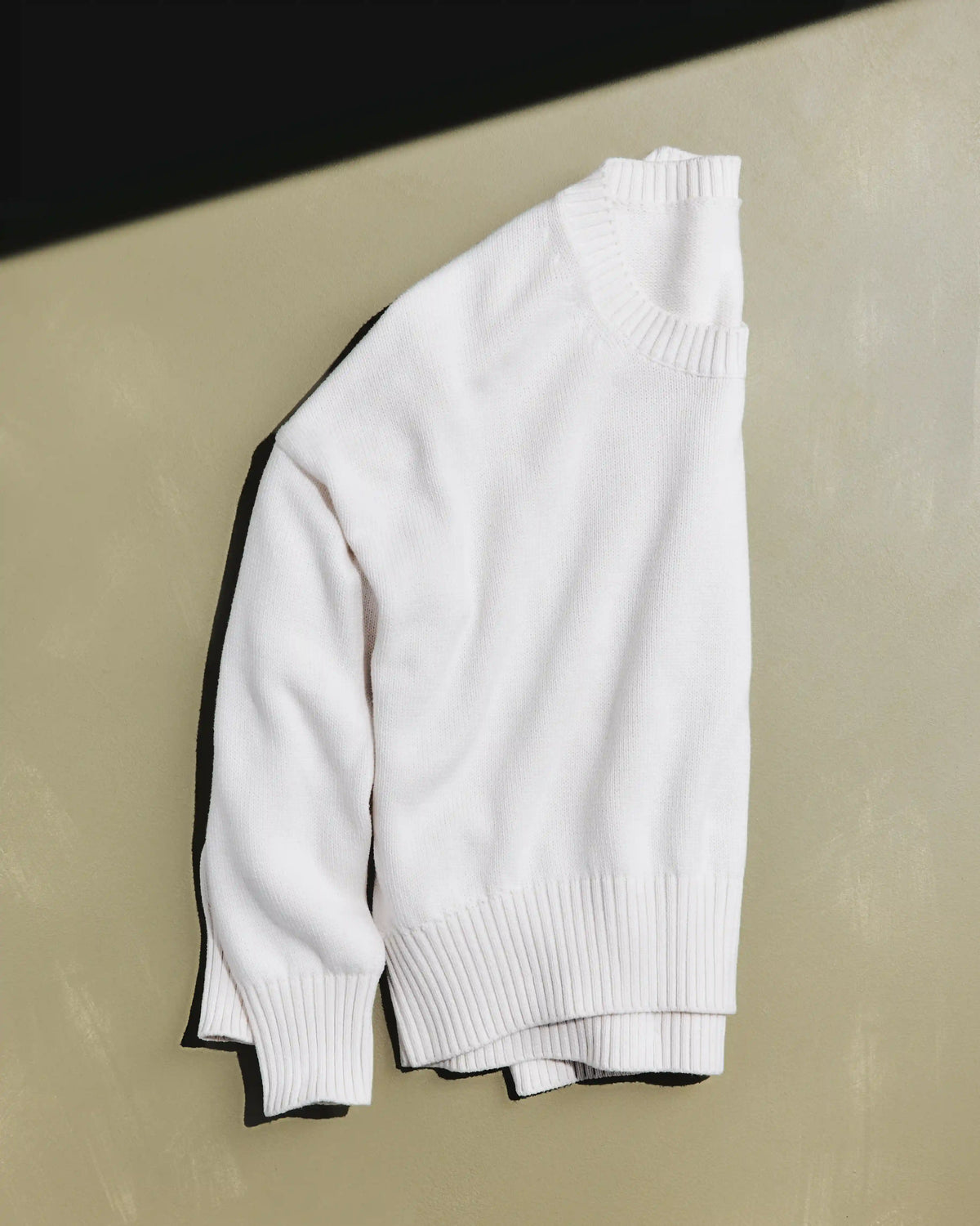 100% Organic Cotton Boyfriend Crew Sweater