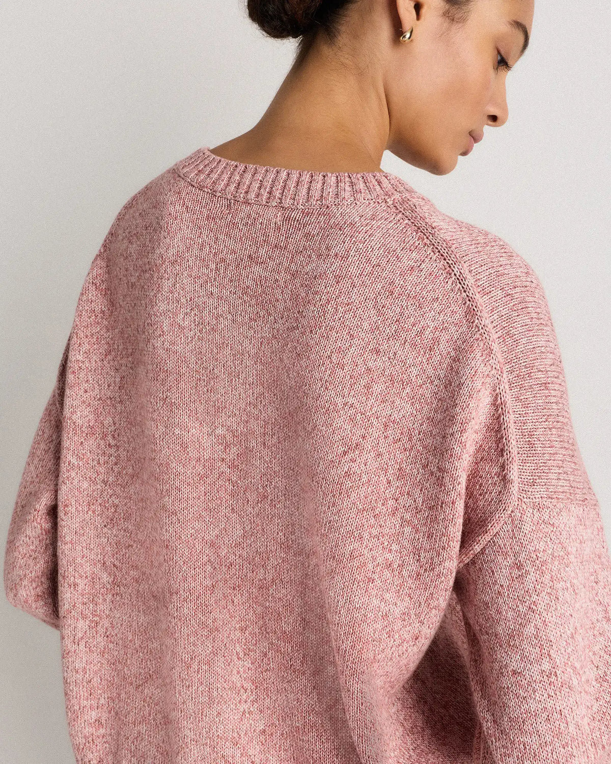 100% Organic Cotton Boyfriend Crew Sweater