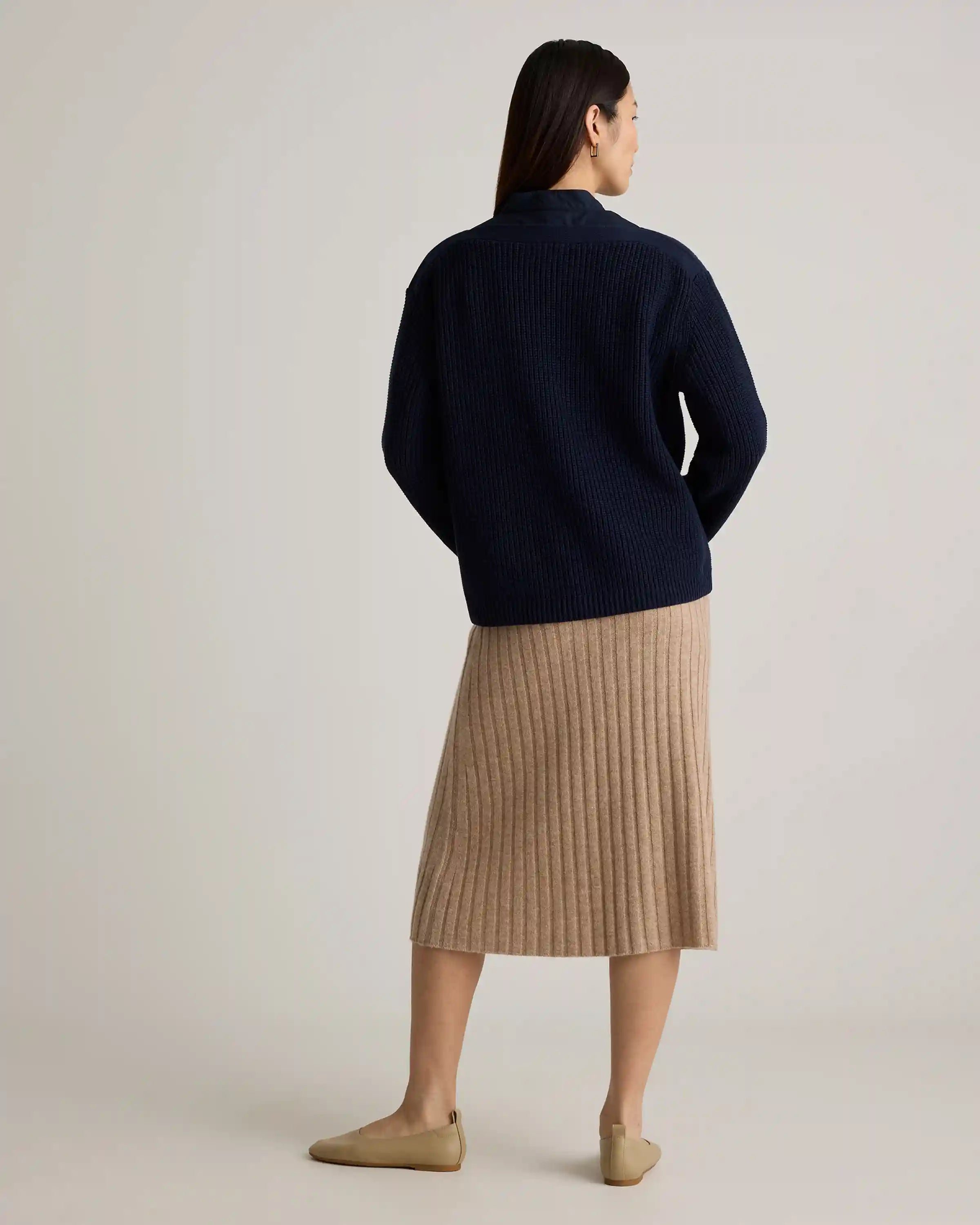 100% Organic Cotton Fisherman Boatneck Sweater