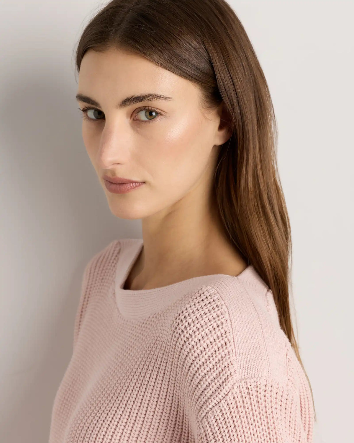 100% Organic Cotton Fisherman Boatneck Sweater