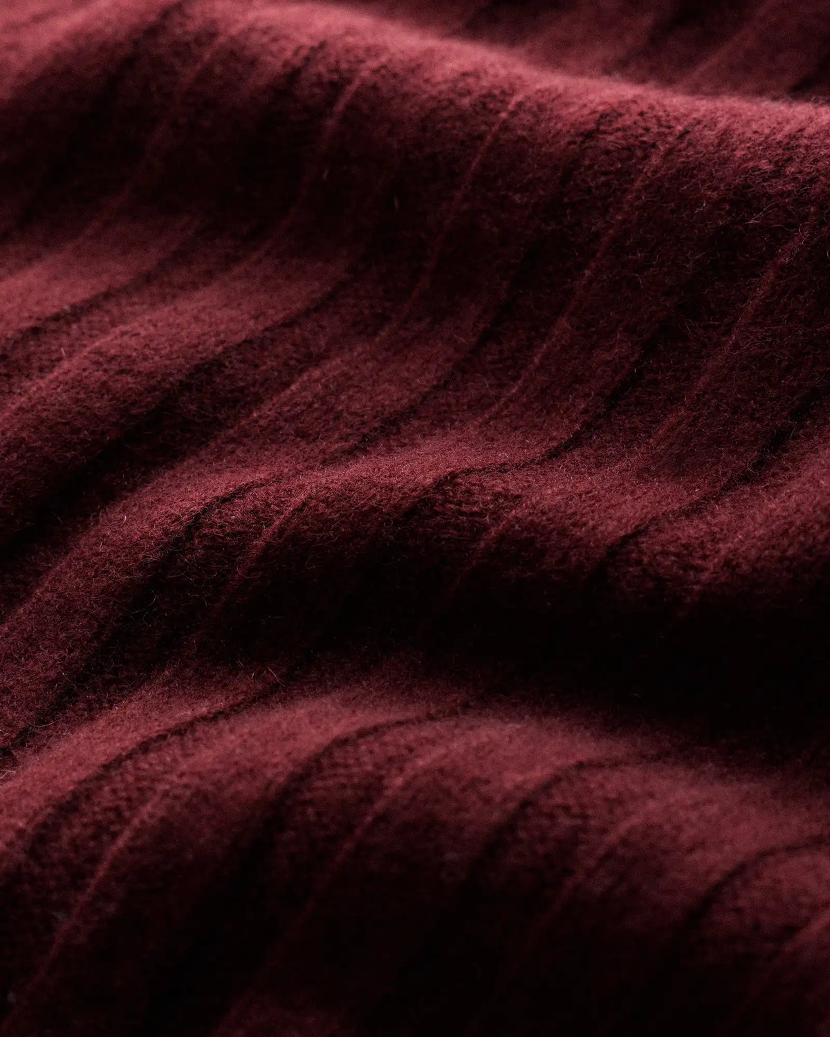Mongolian Cashmere Wide-Rib Midi Dress