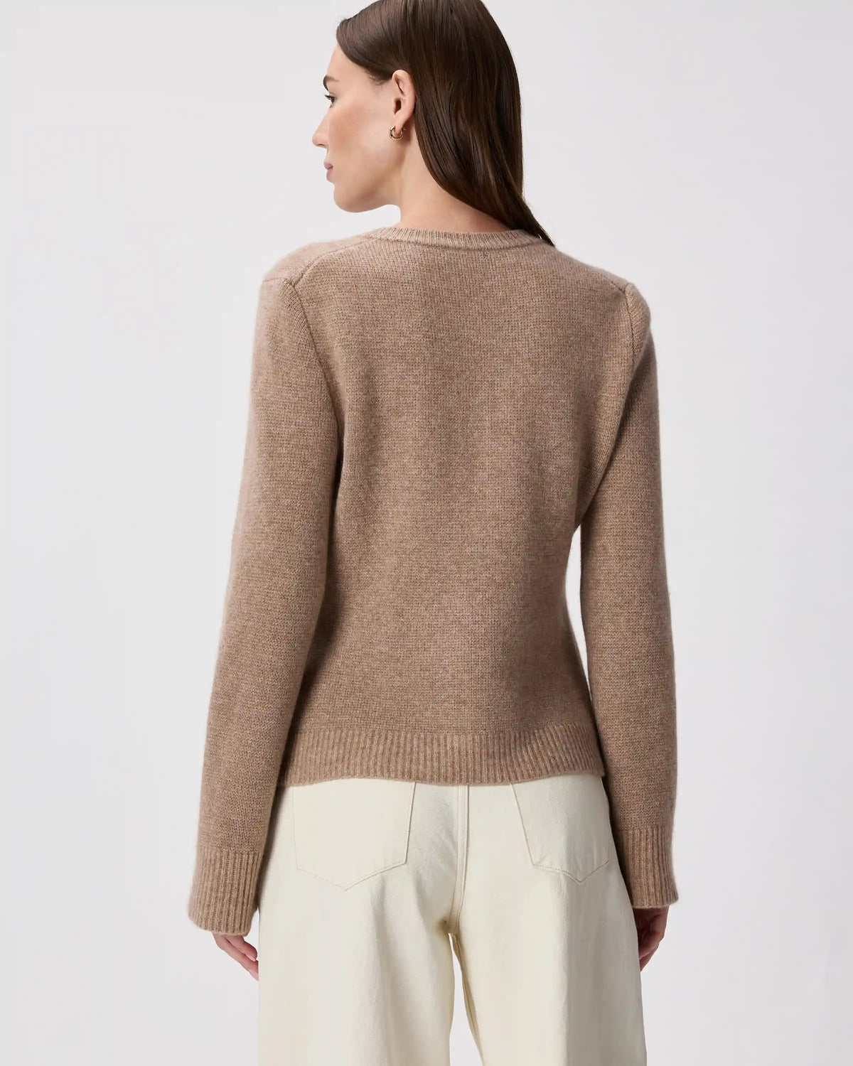 Mongolian Cashmere Structured Cardigan