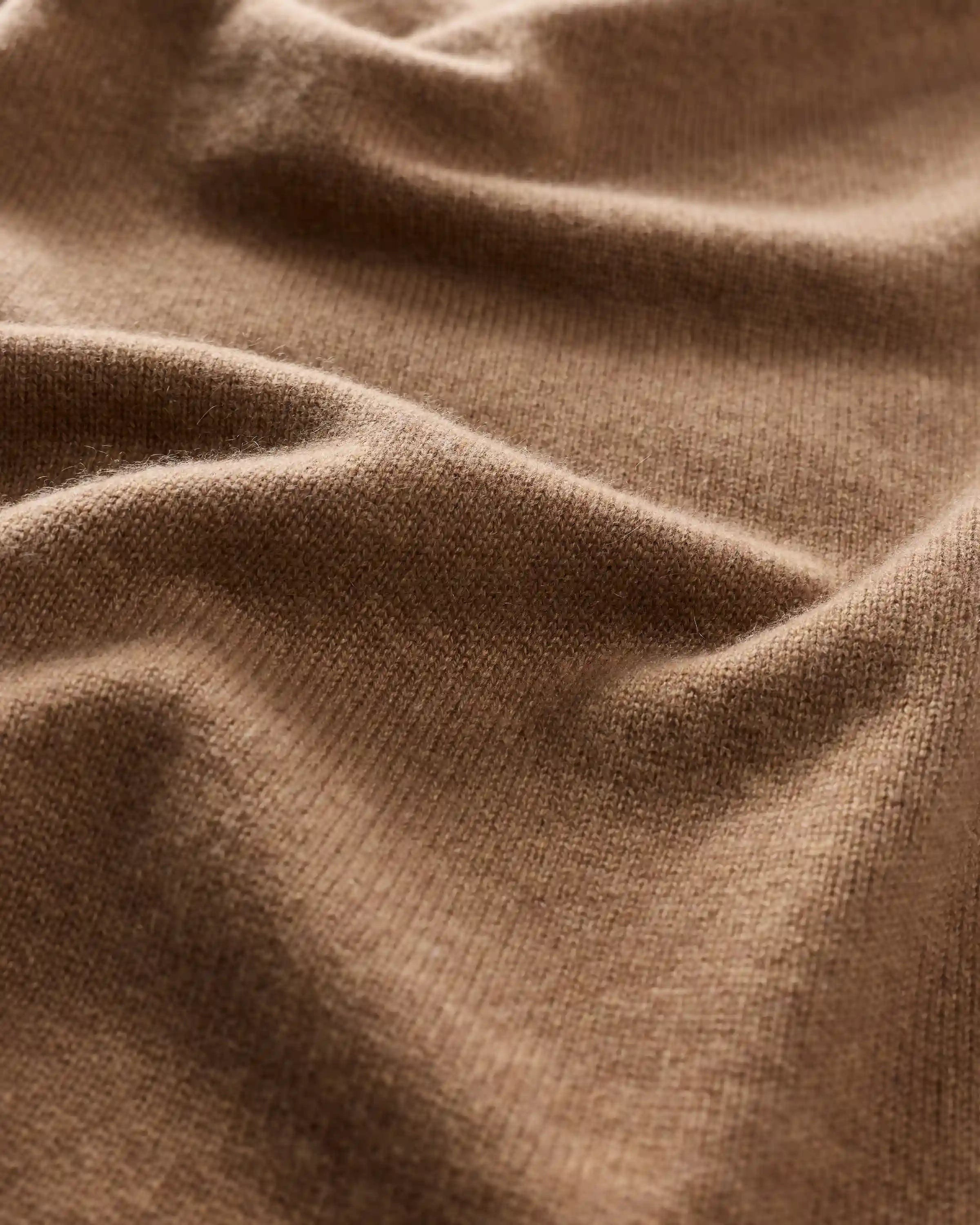 Mongolian Cashmere Short Sleeve Mini Dress
