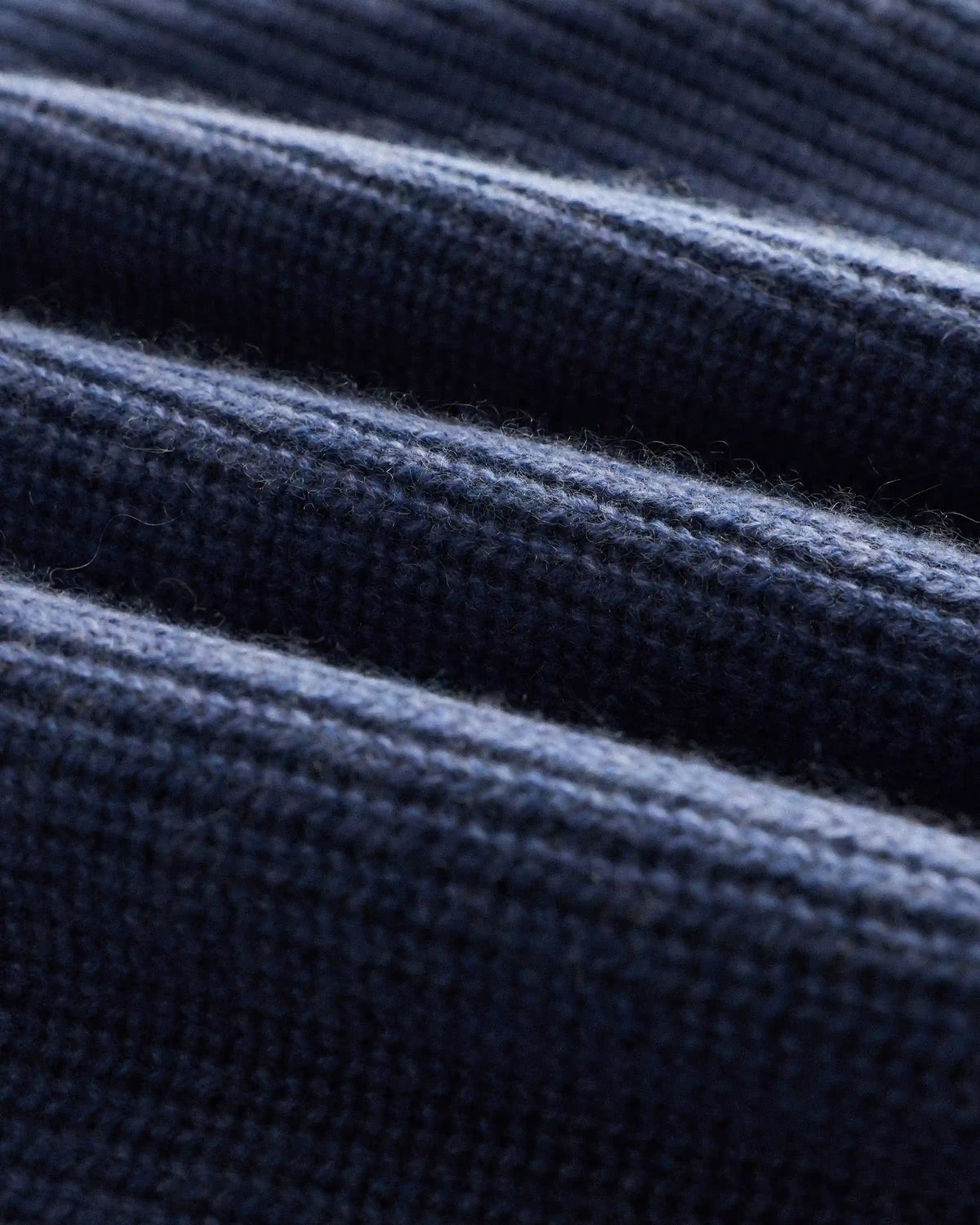 Mongolian Cashmere Fisherman Quarter Zip Sweater