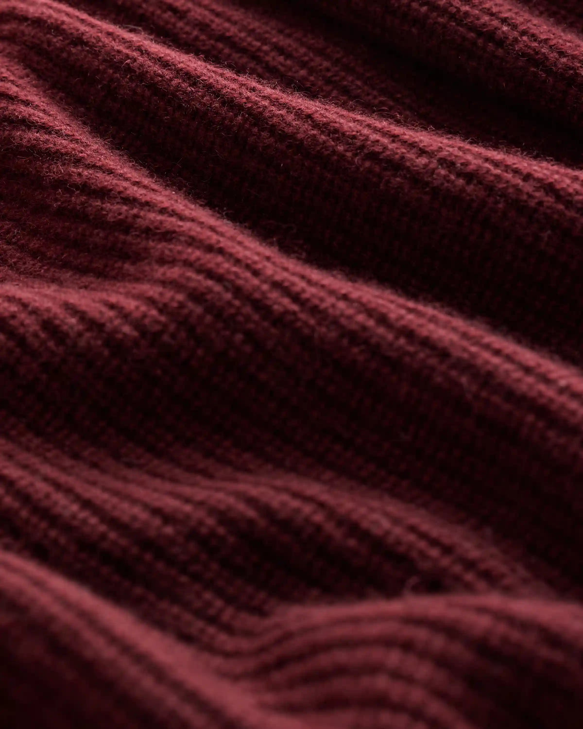 Mongolian Cashmere Fisherman Quarter Zip Sweater