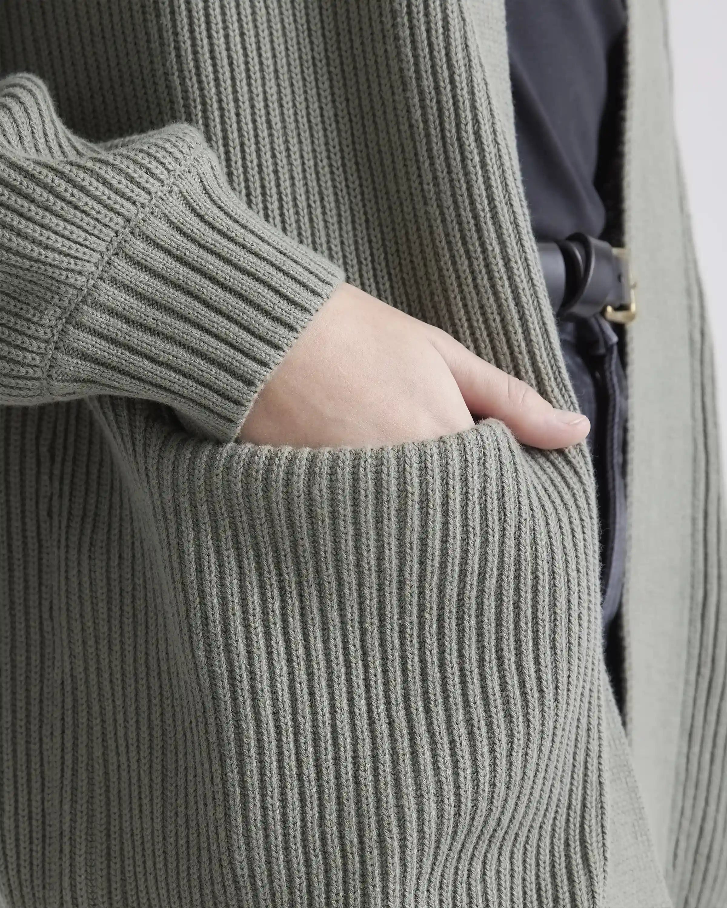 100% Organic Cotton Oversized Cardigan
