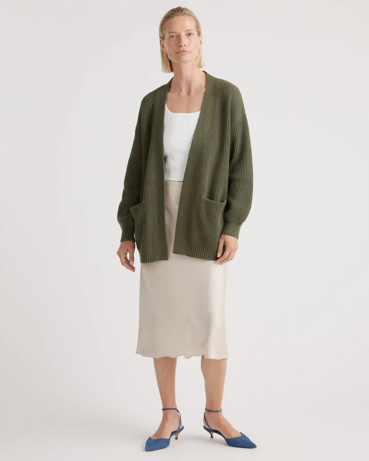 100% Organic Cotton Oversized Cardigan