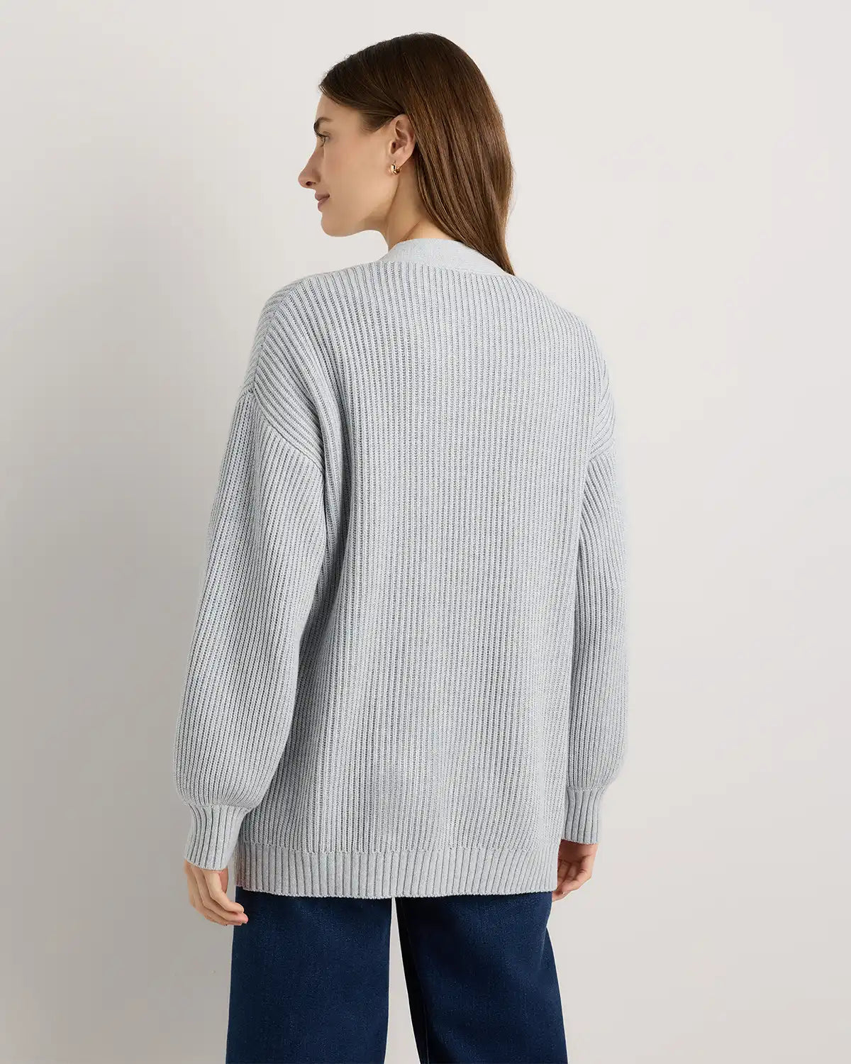 100% Organic Cotton Oversized Cardigan