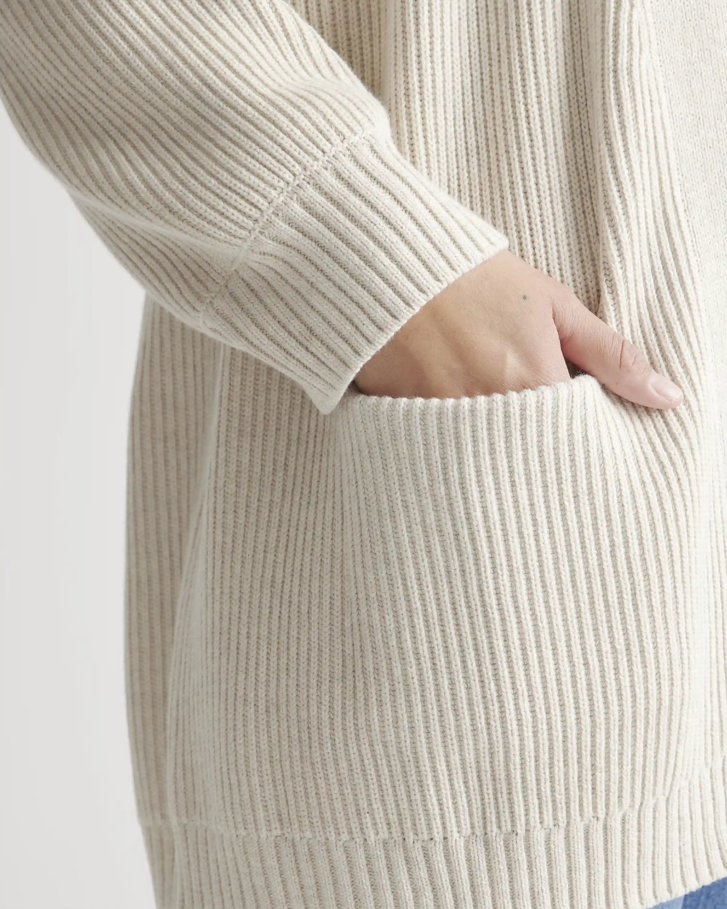 100% Organic Cotton Oversized Cardigan