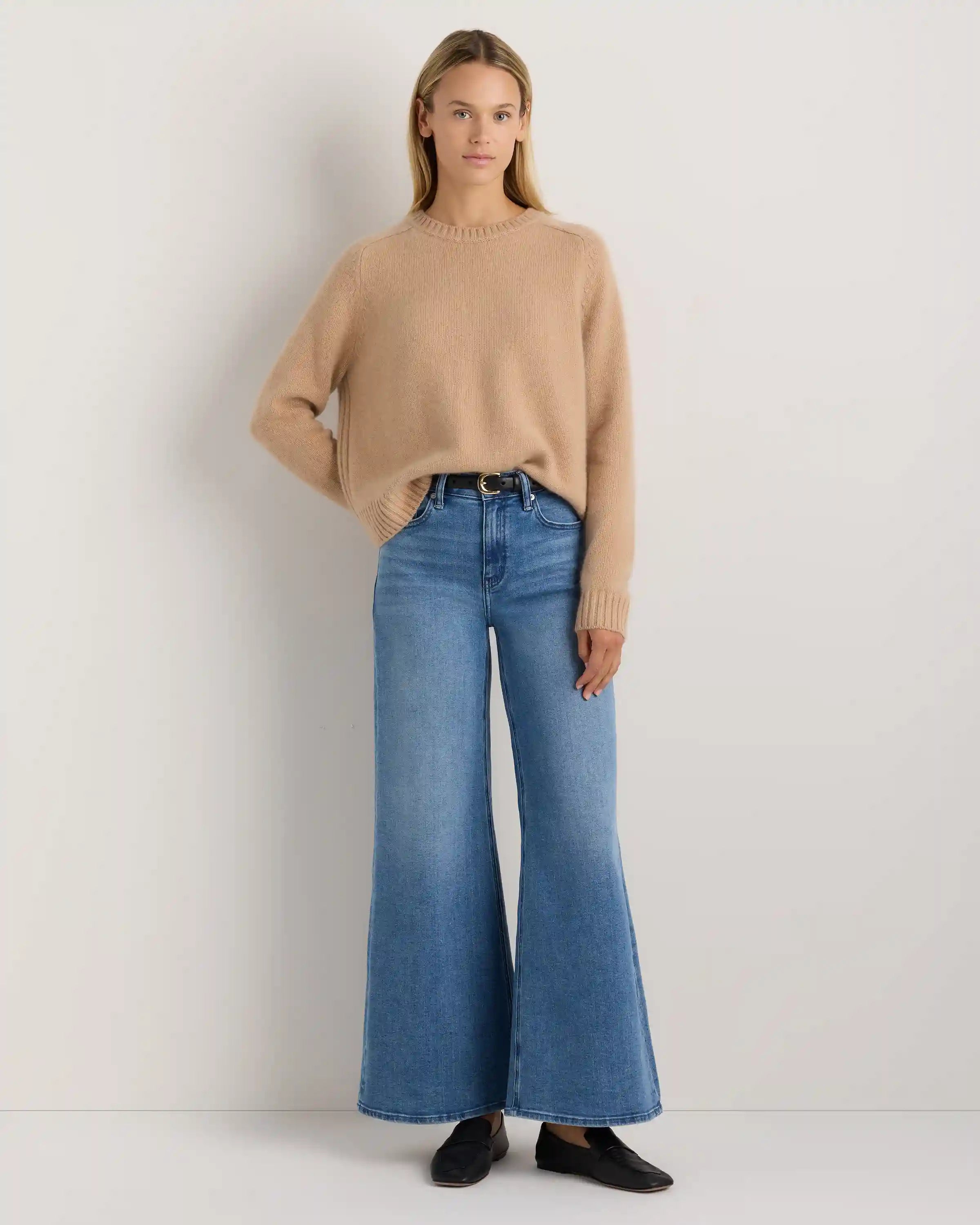 Luxe Baby Cashmere Crewneck Sweater