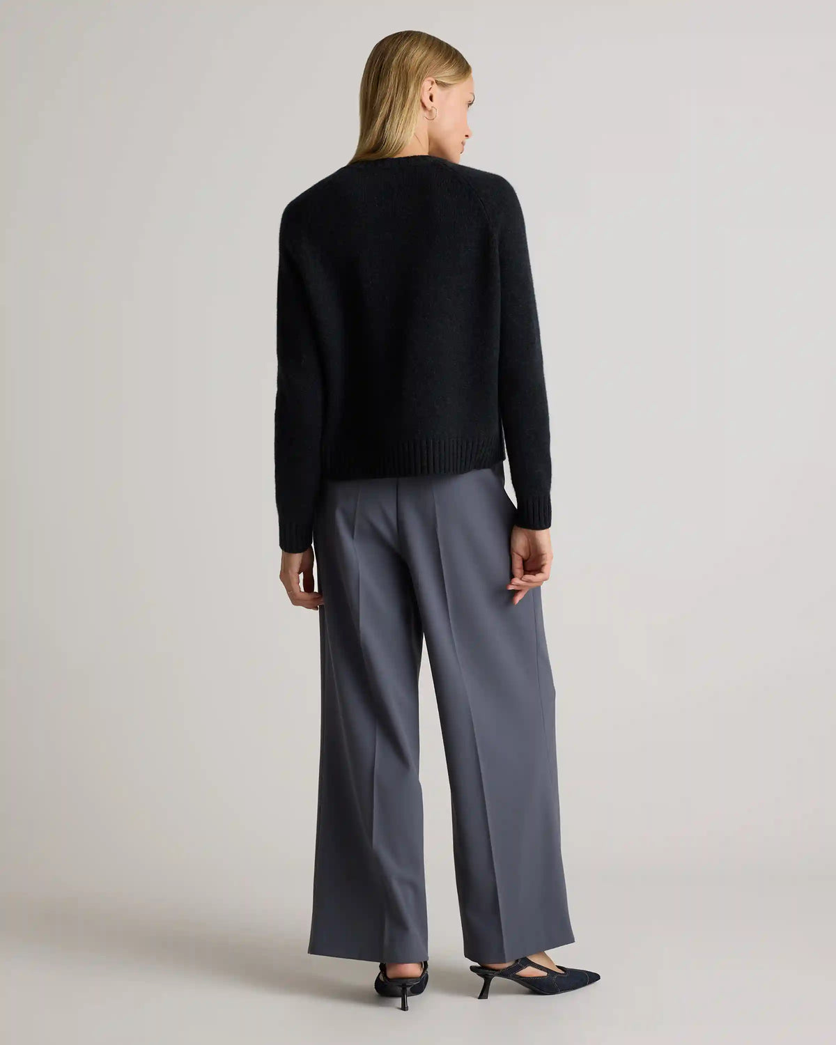 Luxe Baby Cashmere Crewneck Sweater