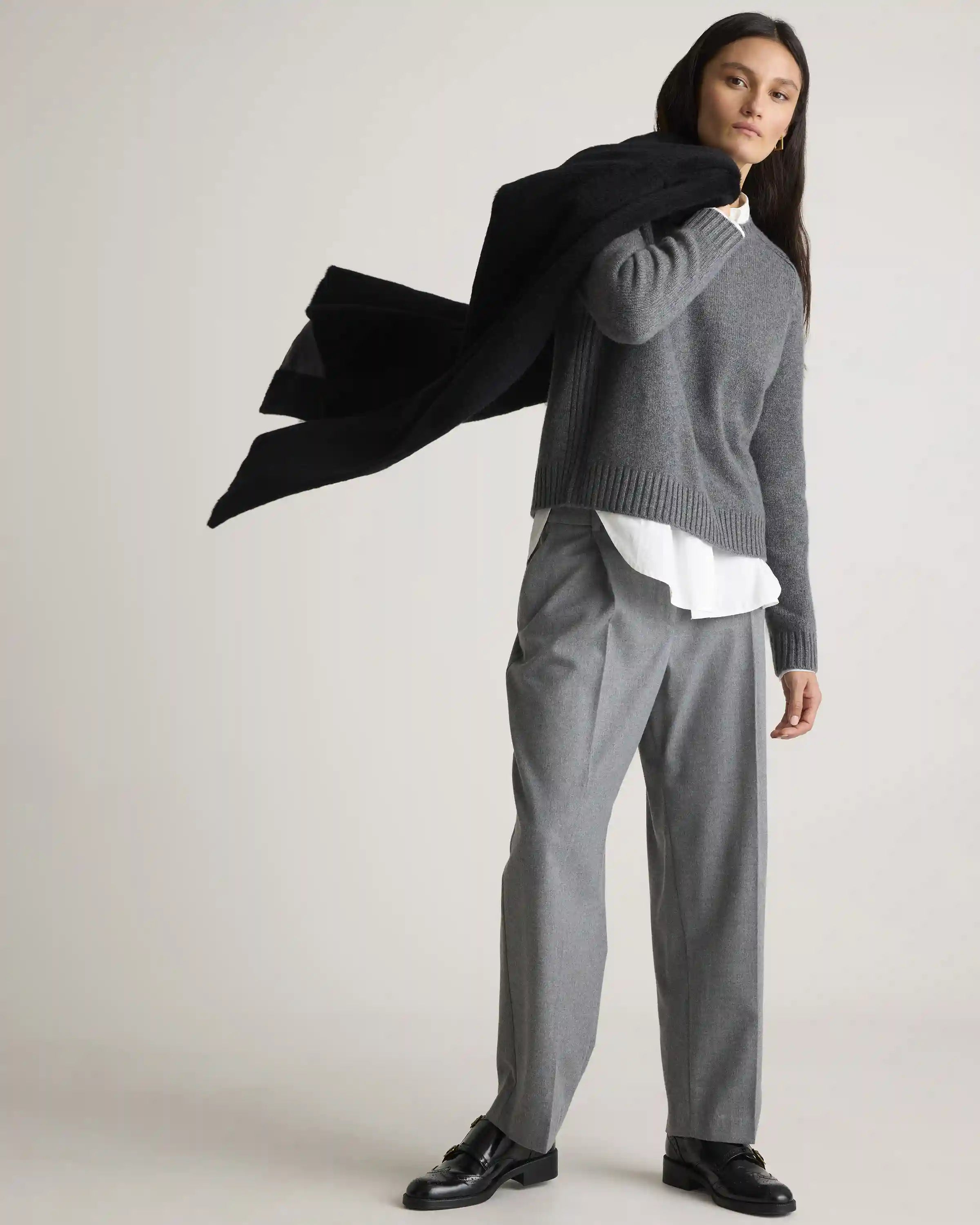 Luxe Baby Cashmere Crewneck Sweater