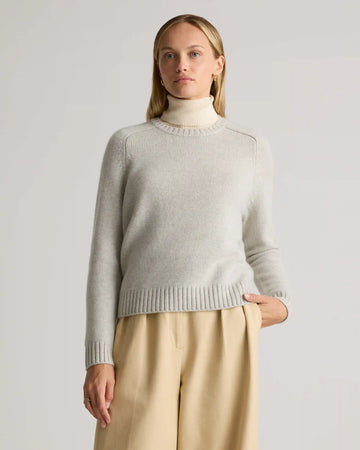 Luxe Baby Cashmere Crewneck Sweater