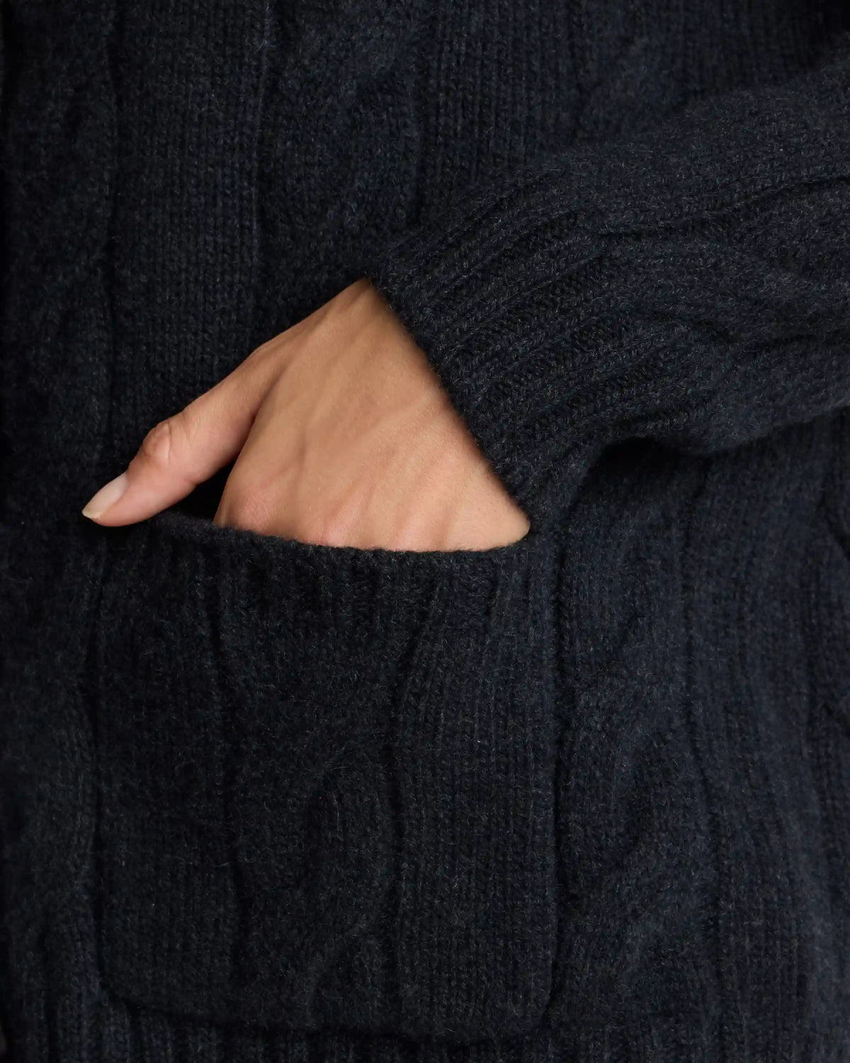 Luxe Baby Cashmere Cable Cardigan
