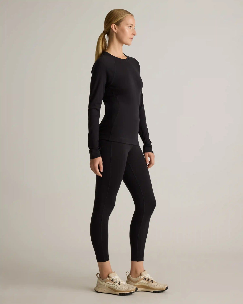 100% Merino Wool Cold Weather Base Layer Crew