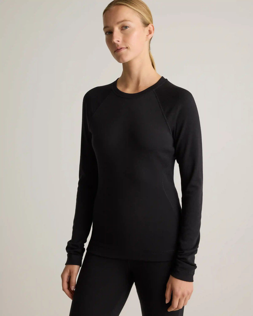 100% Merino Wool Cold Weather Base Layer Crew