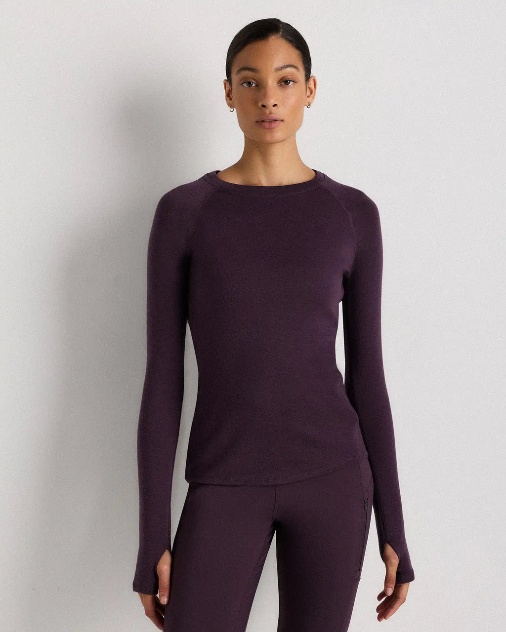 100% Merino Wool Cold Weather Base Layer Crew