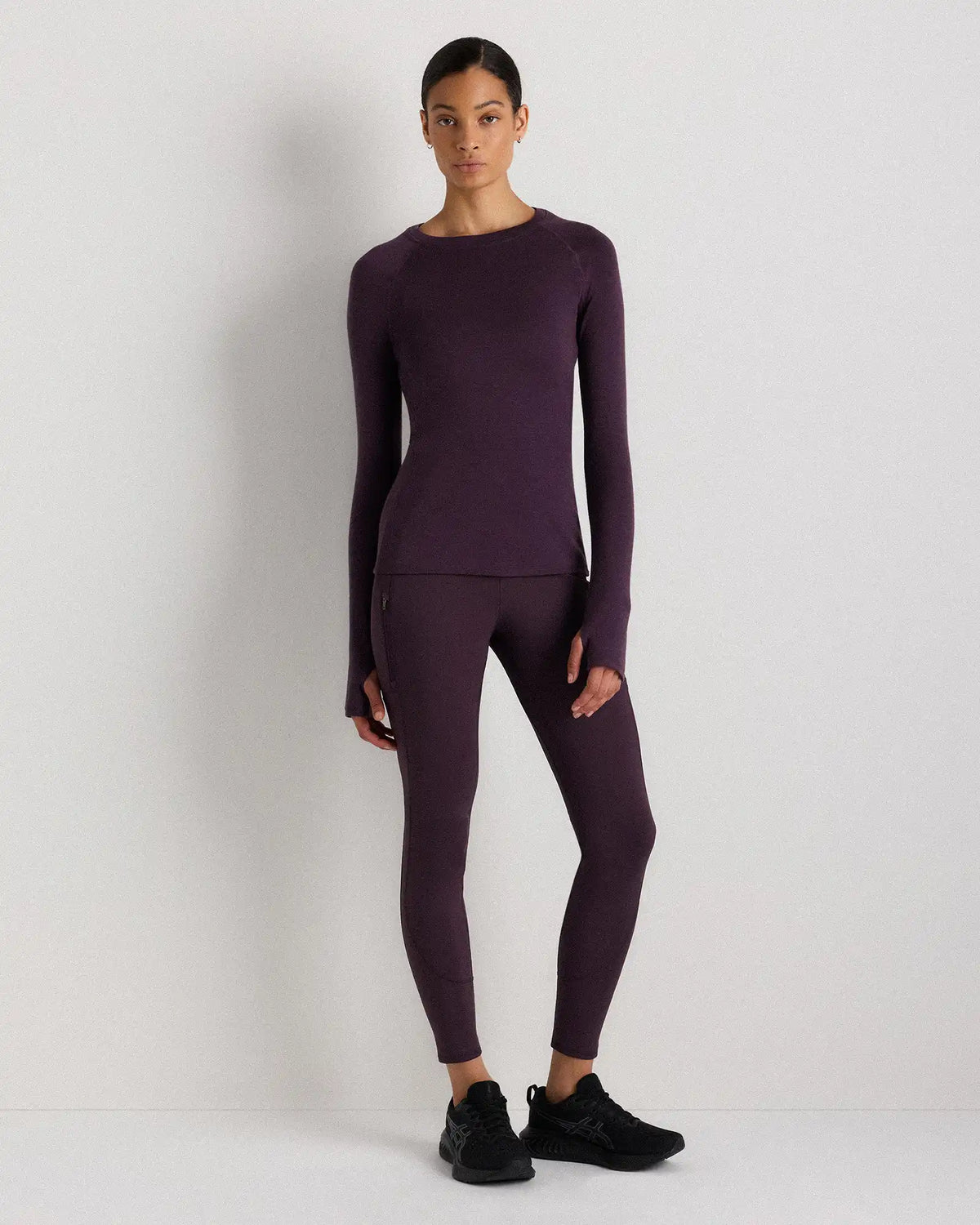 100% Merino Wool Cold Weather Base Layer Crew