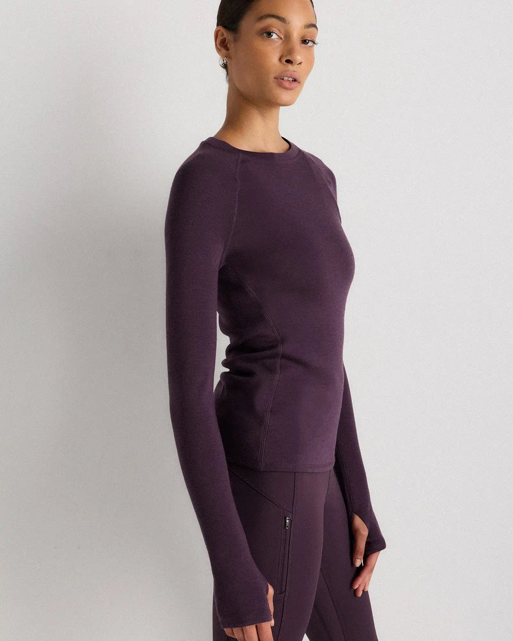 100% Merino Wool Cold Weather Base Layer Crew