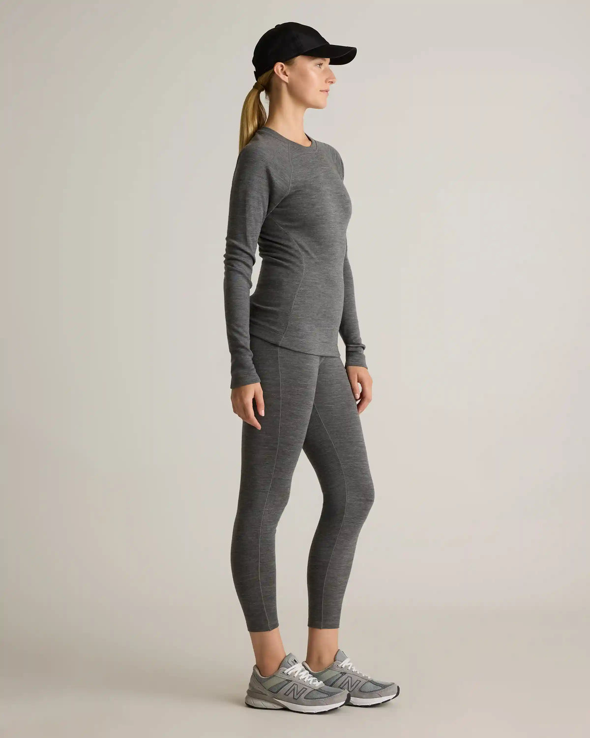 100% Merino Wool Cold Weather Base Layer Crew
