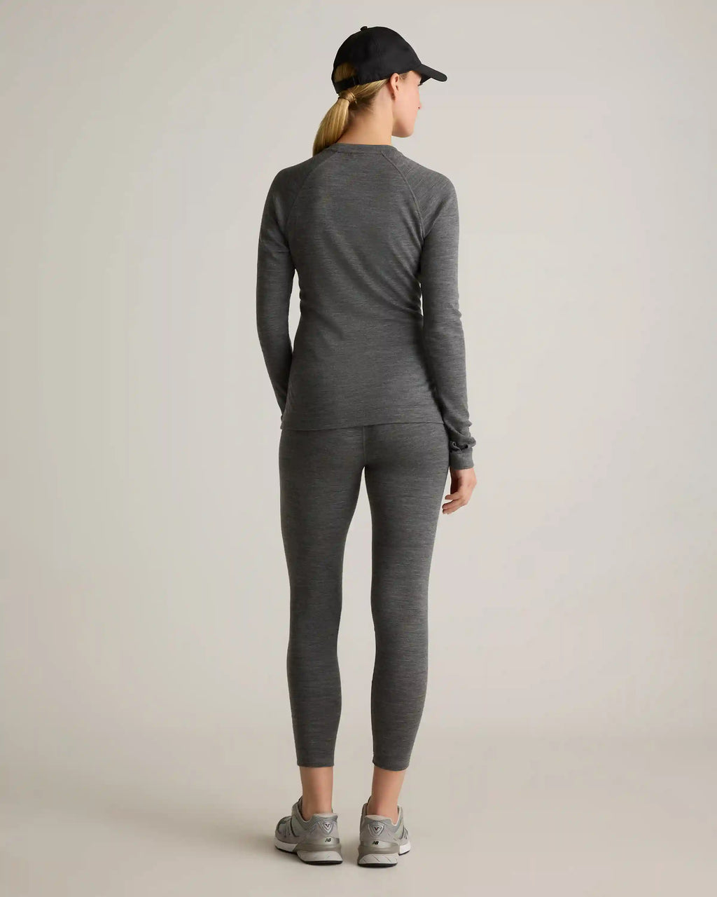100% Merino Wool Cold Weather Base Layer Crew