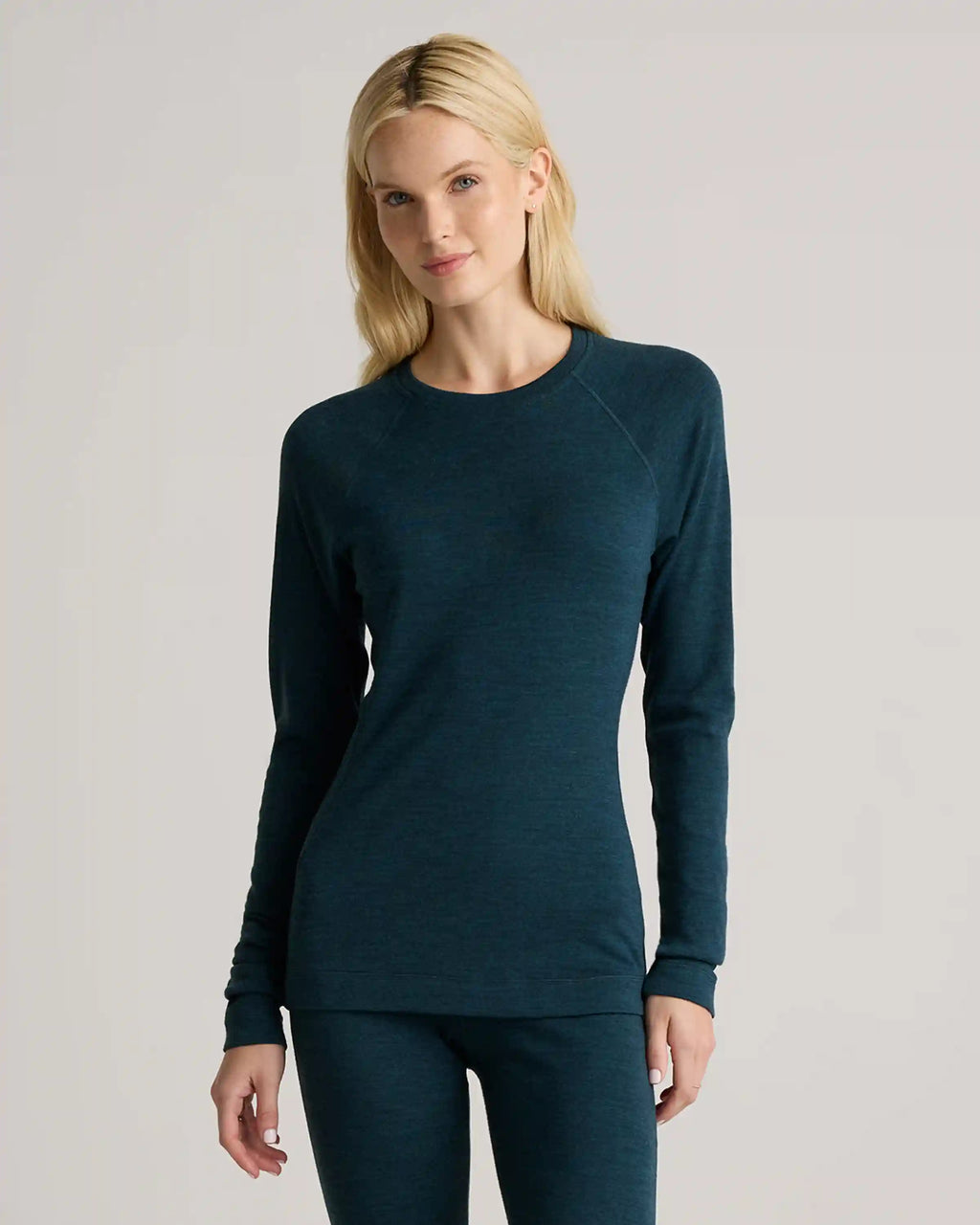 100% Merino Wool Cold Weather Base Layer Crew