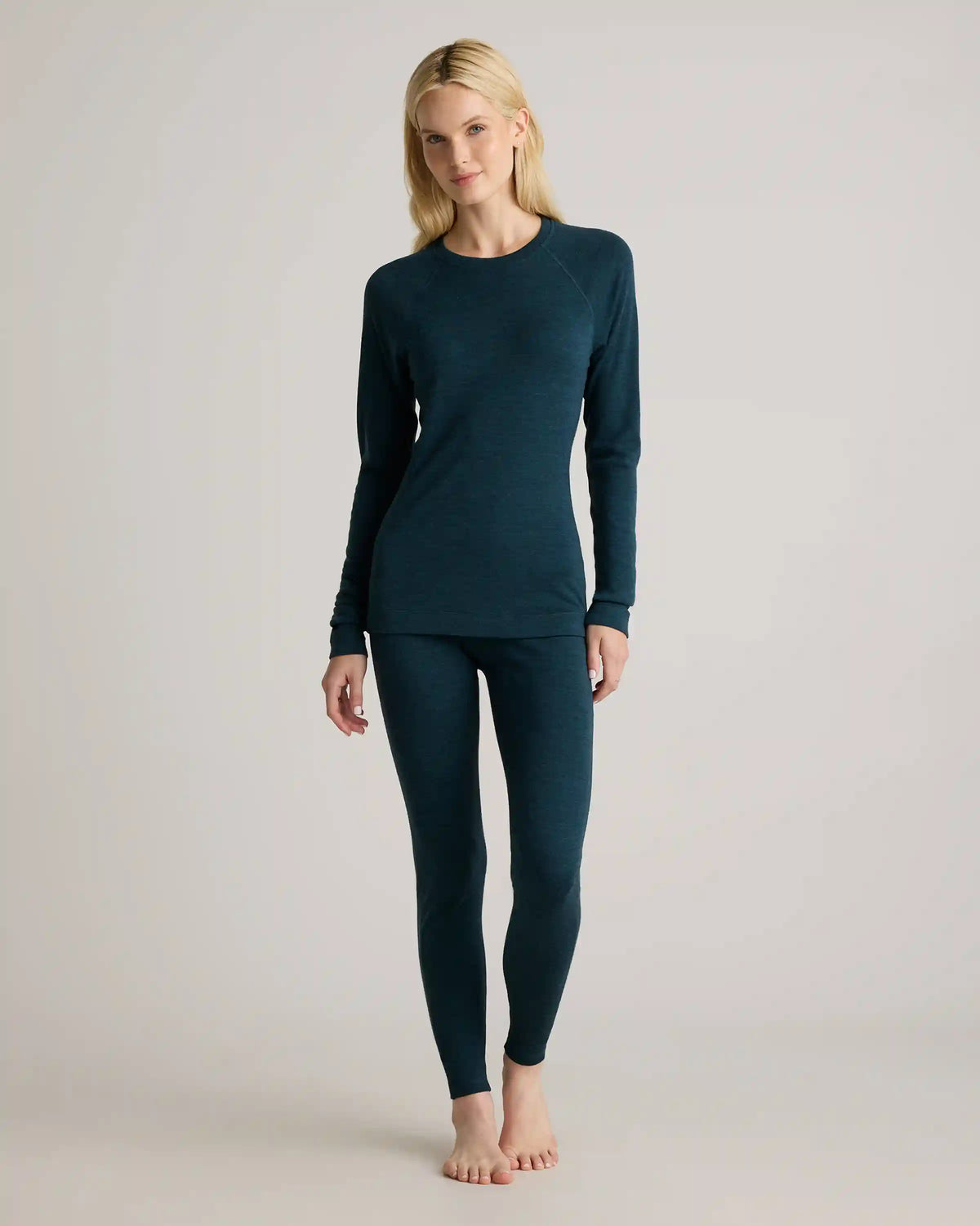 100% Merino Wool Cold Weather Base Layer Crew