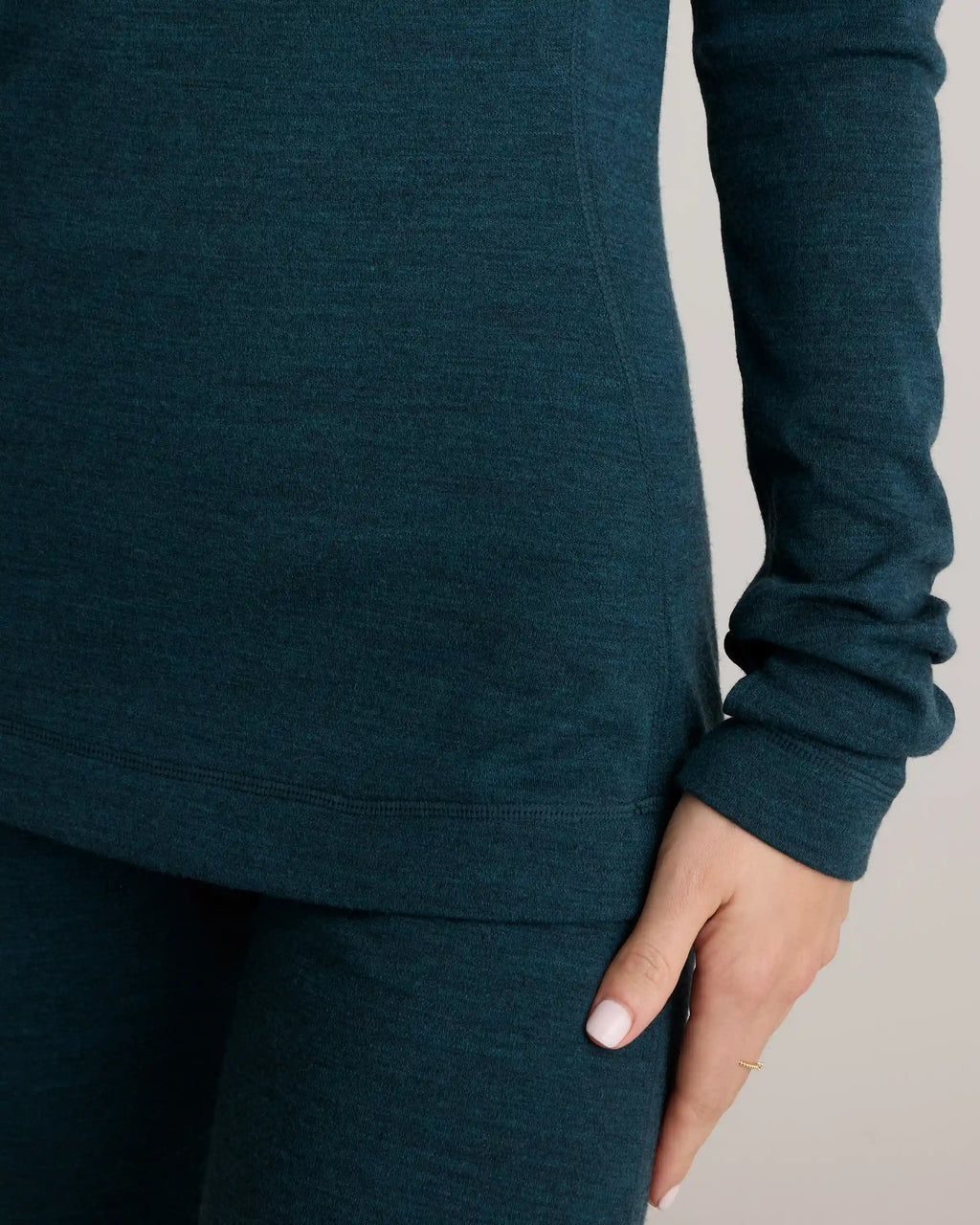 100% Merino Wool Cold Weather Base Layer Crew