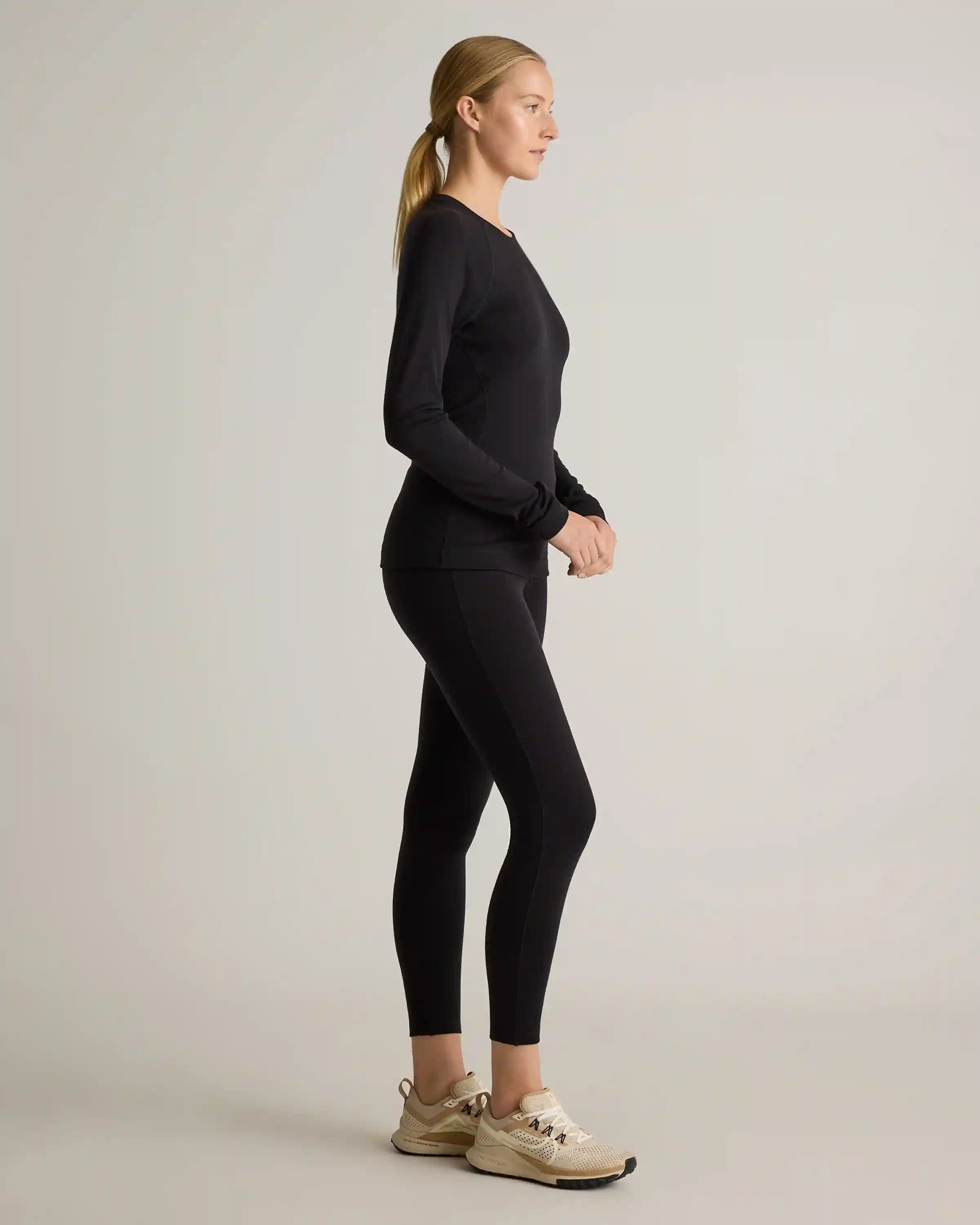 100% Merino Wool Cold Weather Base Layer Legging