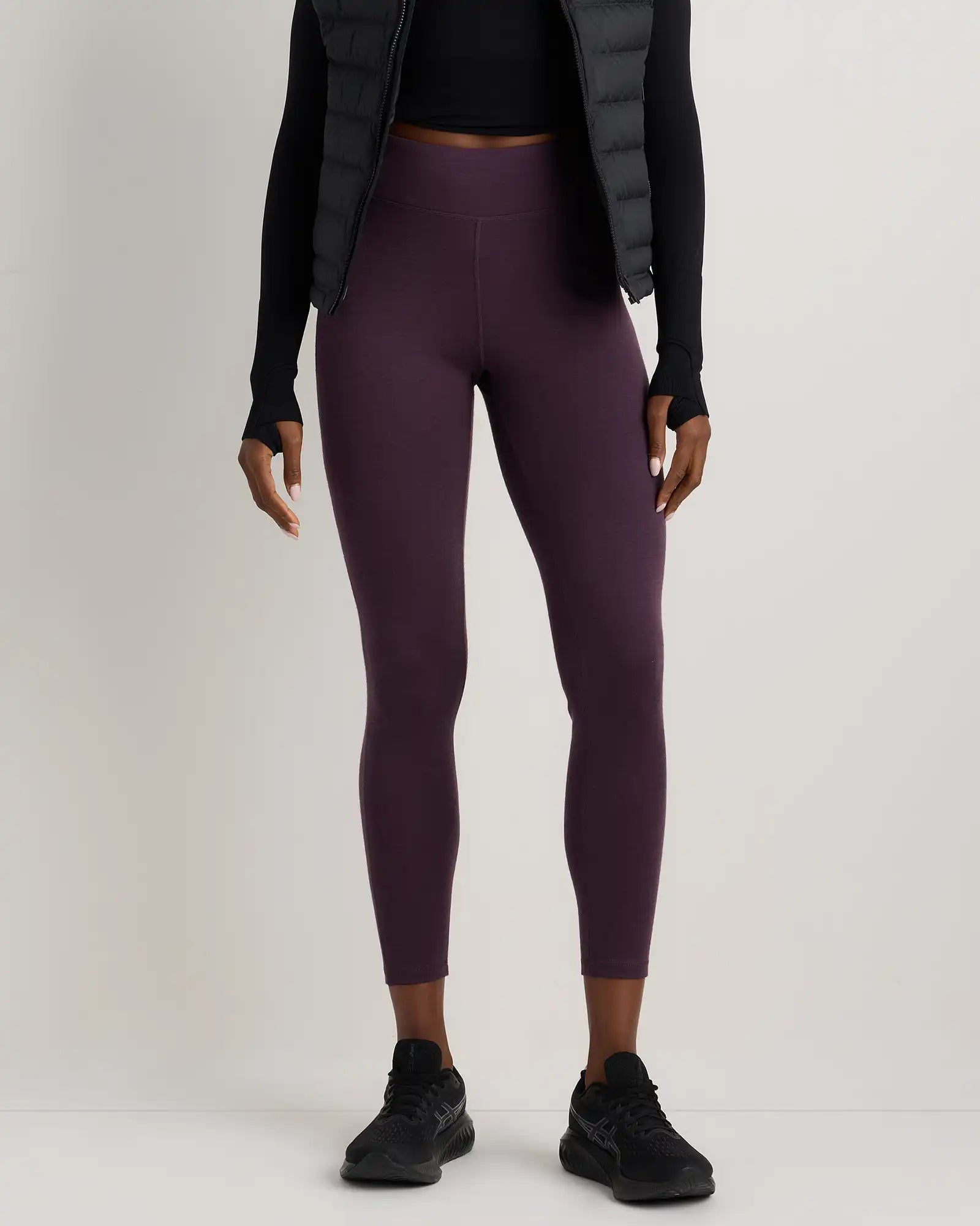 100% Merino Wool Cold Weather Base Layer Legging