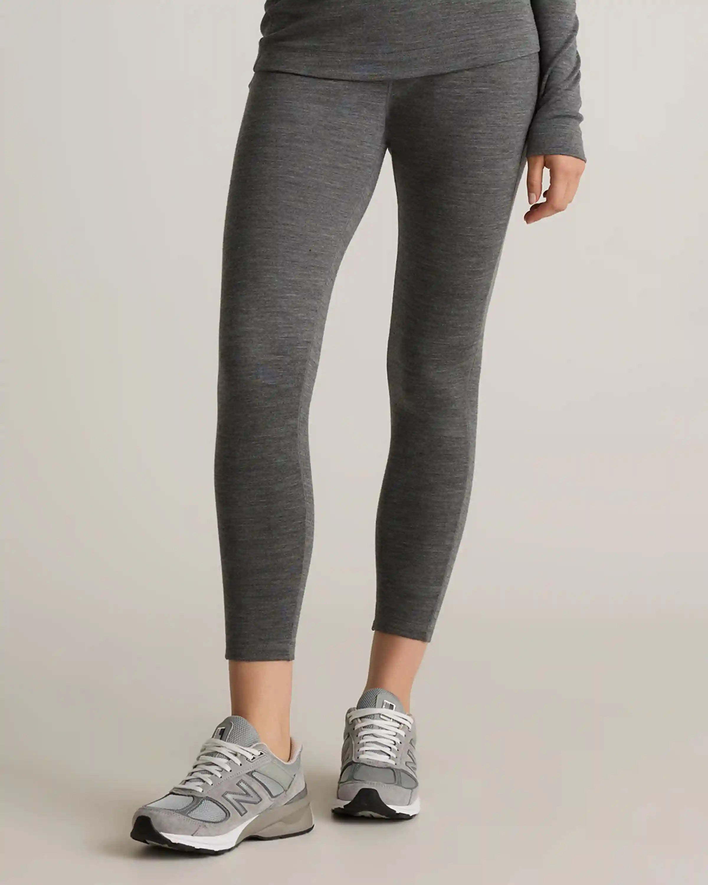 100% Merino Wool Cold Weather Base Layer Legging