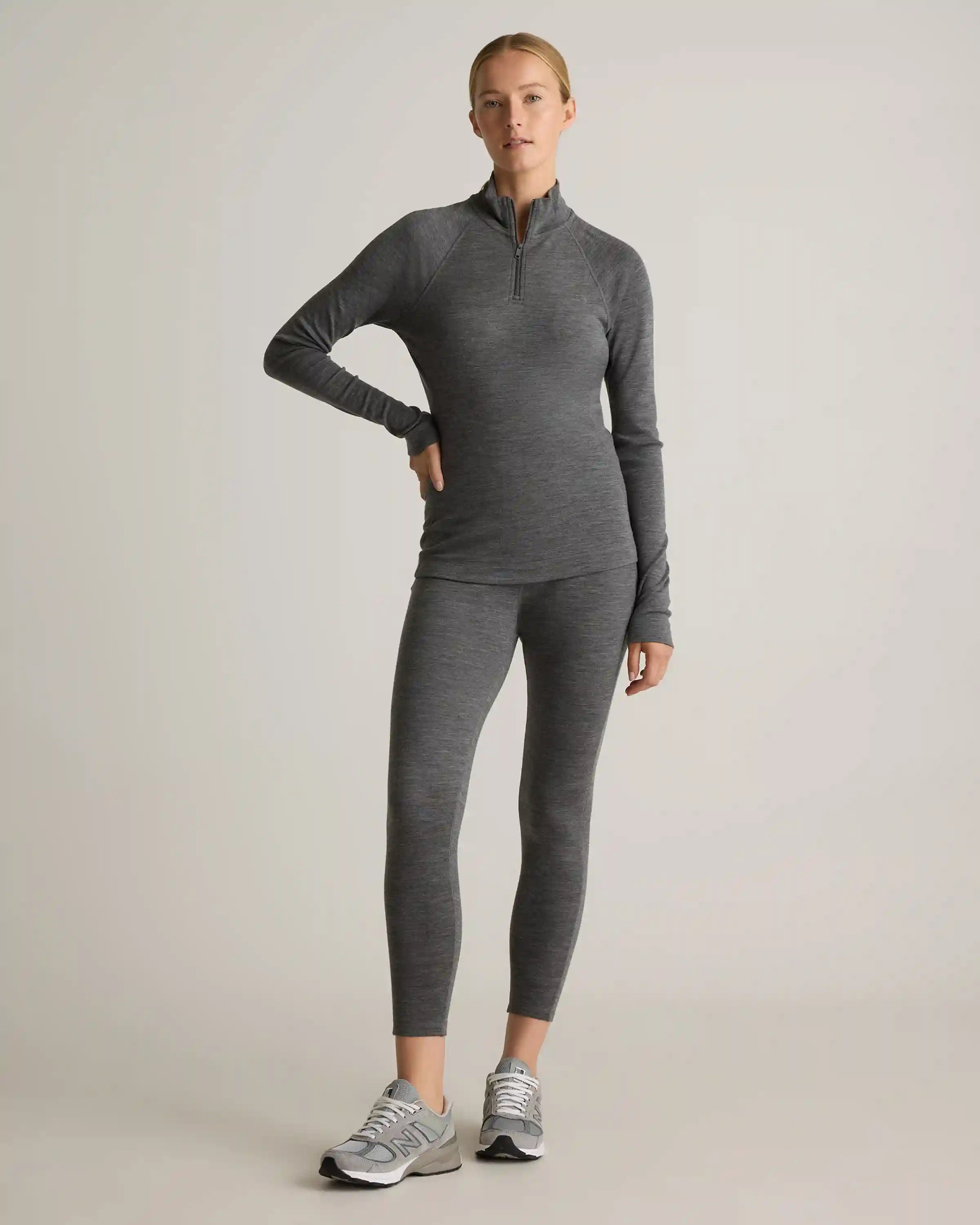 100% Merino Wool Cold Weather Base Layer Legging