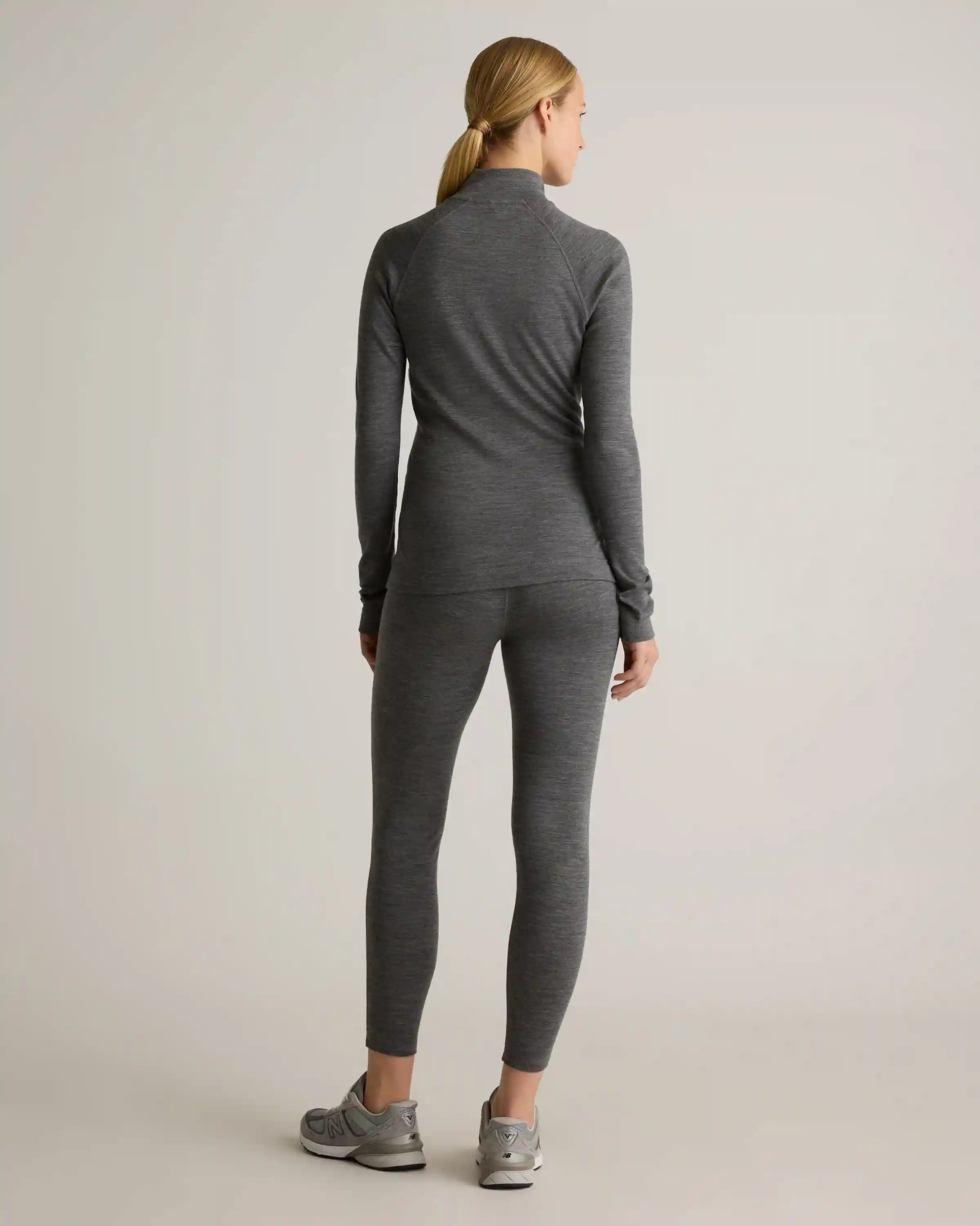 100% Merino Wool Cold Weather Base Layer Legging