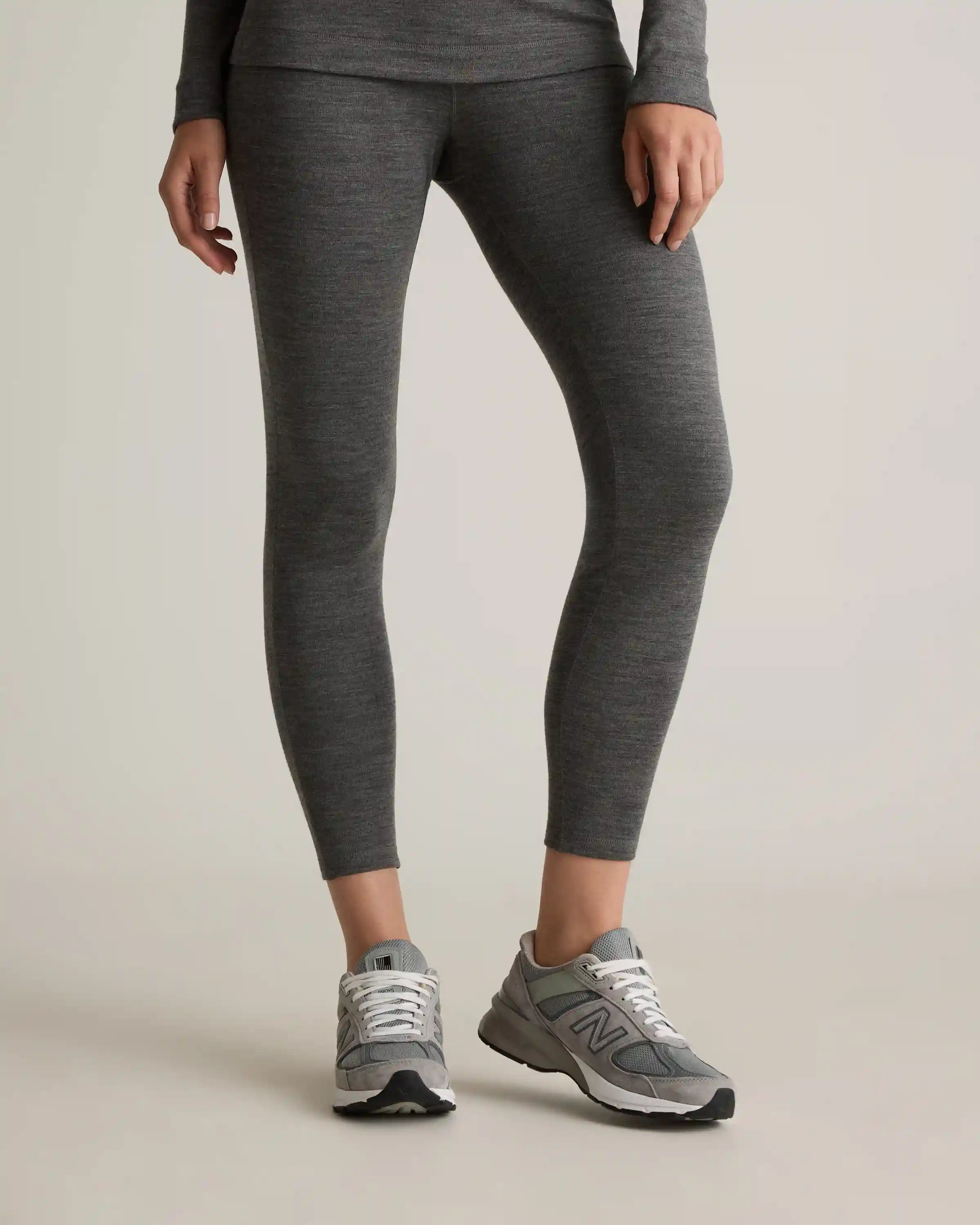 100% Merino Wool Cold Weather Base Layer Legging
