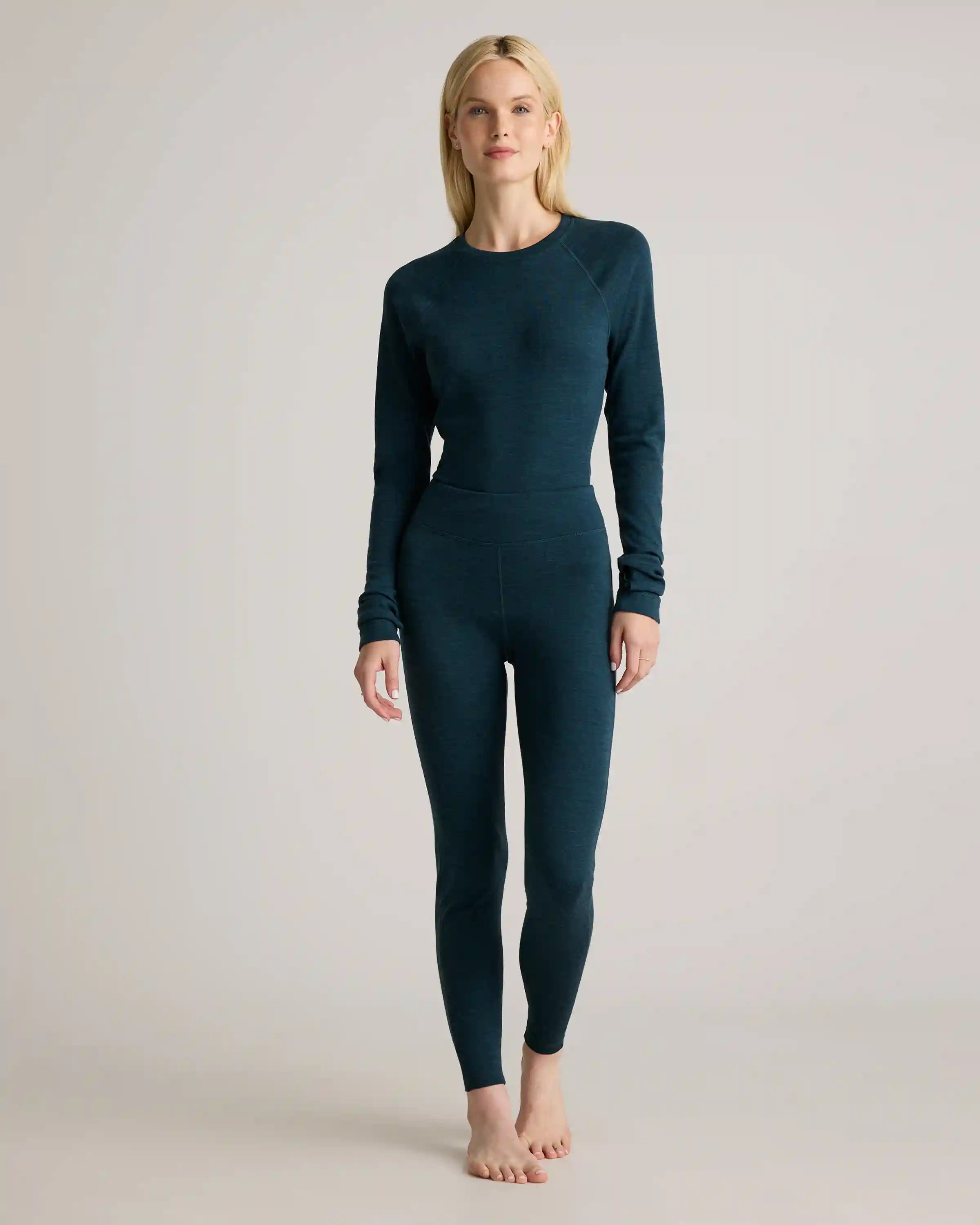 100% Merino Wool Cold Weather Base Layer Legging